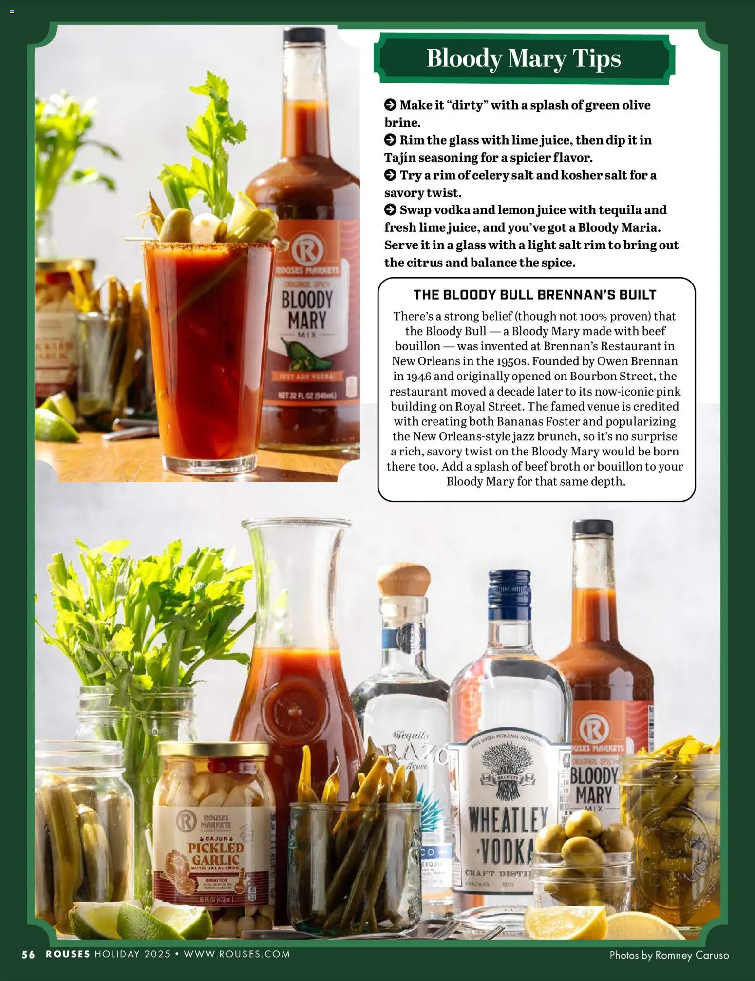 Rouses Magazine Winter 2025 - valid from 20.11.2025 | Page: 58 | Products: Beef, Bourbon, Vodka, Salt