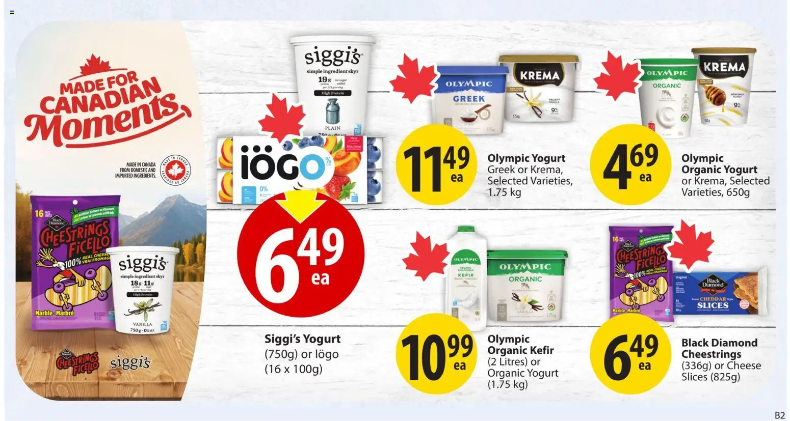 Save on foods flyer valid from 23.10.2025 | Page: 20 | Products: Cheese, Yogurt