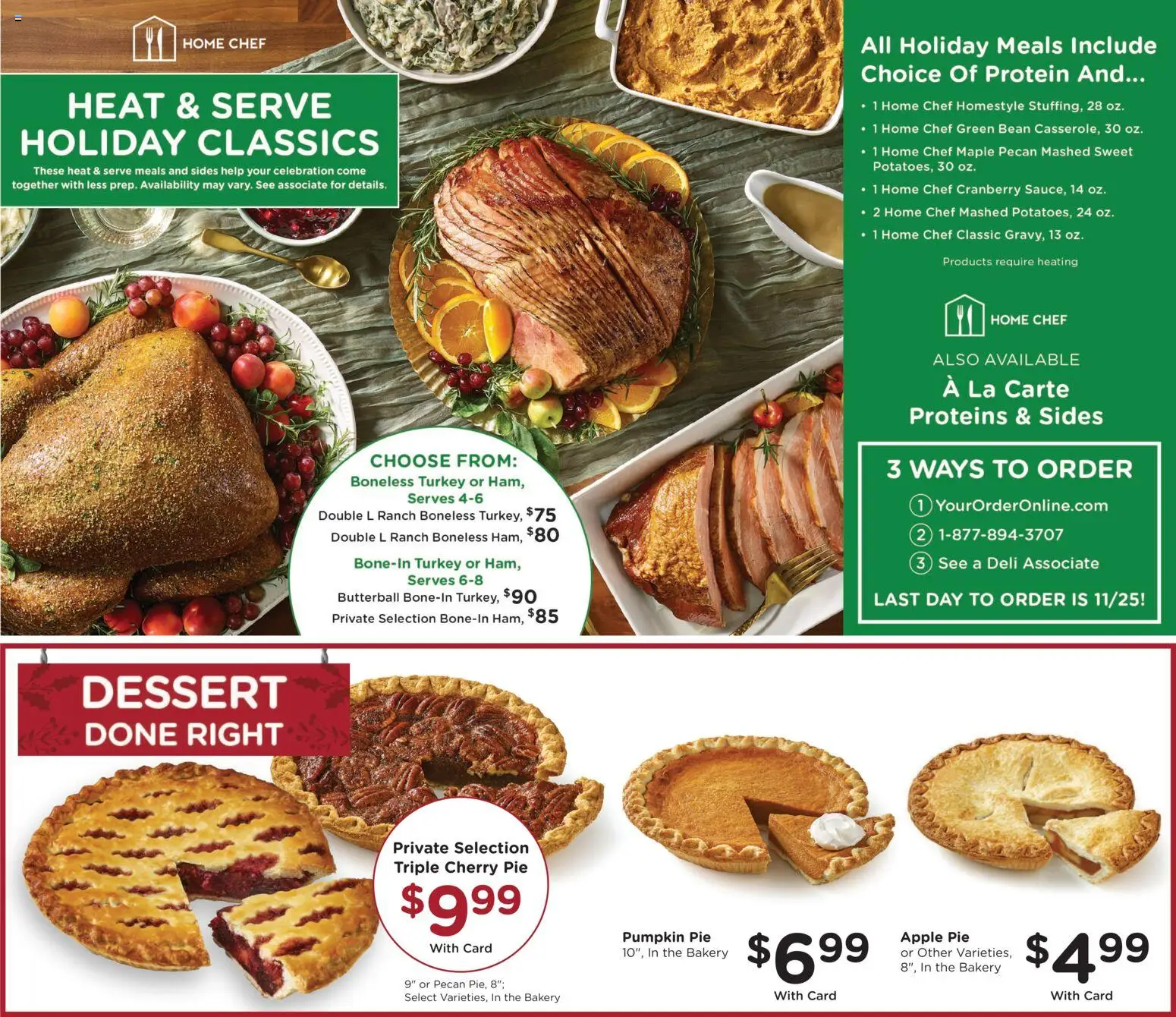 Dillons Weekly Ad - KS - valid from 12.11.2025 | Page: 6 | Products: Pumpkin Pie, Pumpkin, Apple Pie, Cherry Pie