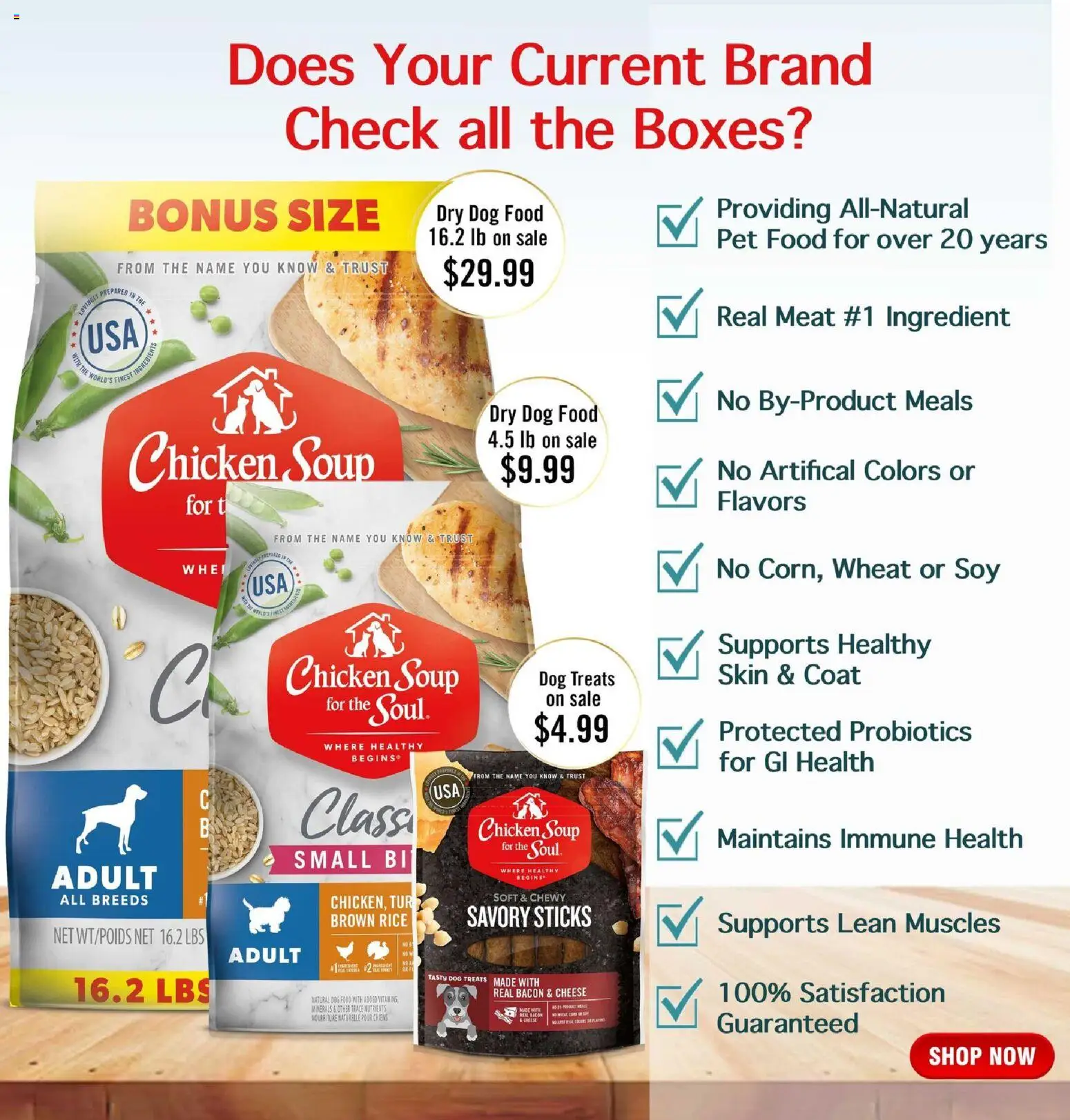 Lowes Foods Weekly Ad - valid from 14.01.2026 | Page: 14 | Products: Probiotics, Dog Treats, Cheese, Rice