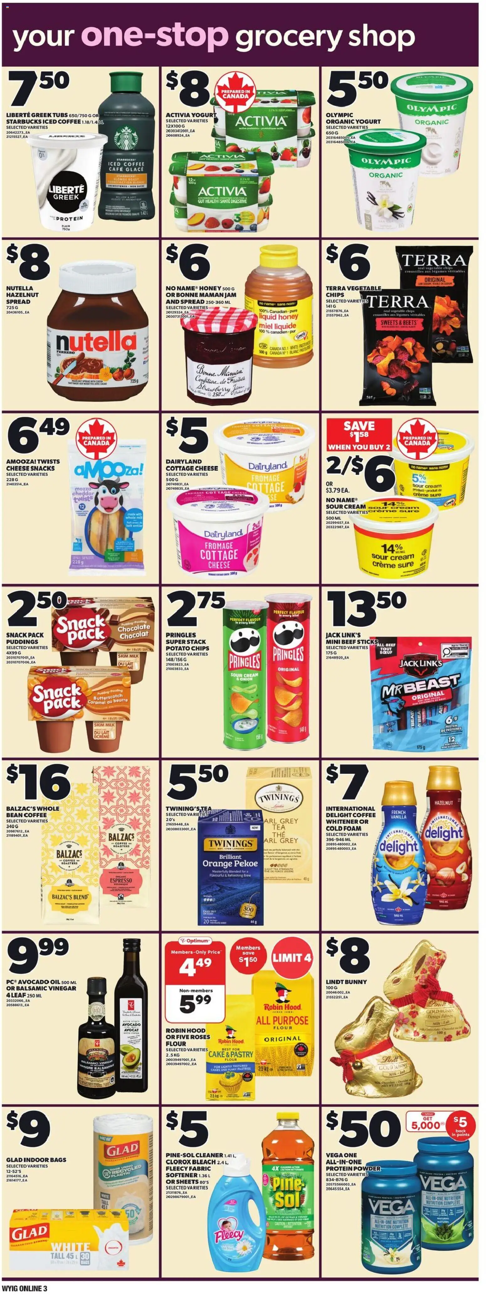 Independent Grocer flyer valid from 05.03.2026 | Page: 11 | Products: Chips, Cottage cheese, Cheese, Oil