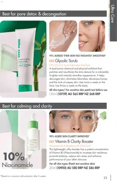 Preview of Nutrimetics Catalogue 2026 - valid from 01.01.2026 | Page: 23 | Products: Scrub, Sensitive skin, Vitamin