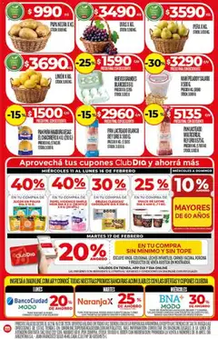 Vista previa Supermercado DIA Ofertas válido desde el 11.02.2026 | Página: 4
