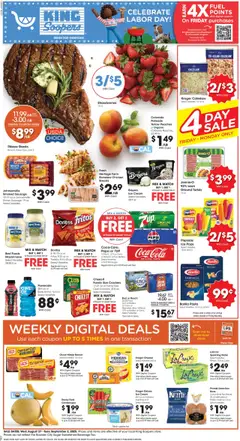 Preview of King Soopers weekly ads valid from 27.08.2025