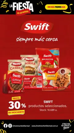 Hipermercado Libertad - La Fiesta  - Fresh │ válido desde el 26.06.2025 | Página: 10 | Productos: Peso, Pollo, Fuente, Carne de pollo