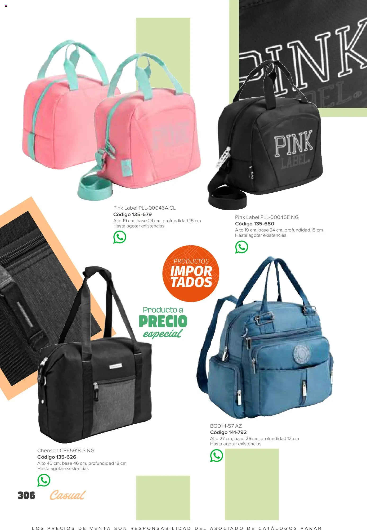 Nuevas ofertas de SC Pakar válidas en toda la República Mexicana desde el 30.01.2026. ¡Encuentra las mejores ofertas en SC Pakar catálogo Casual! | Página: 306