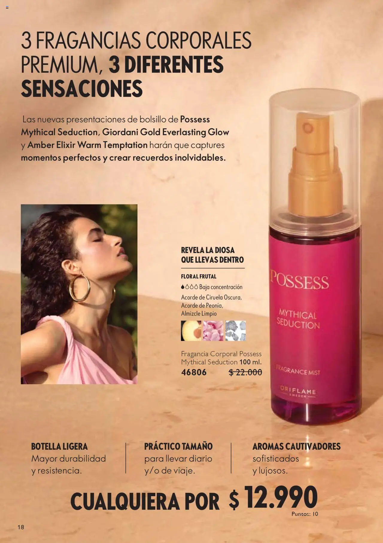 Oriflame - Catálogo │ válido desde el 13.09.2025 | Página: 18 | Productos: Fragancia, Botella