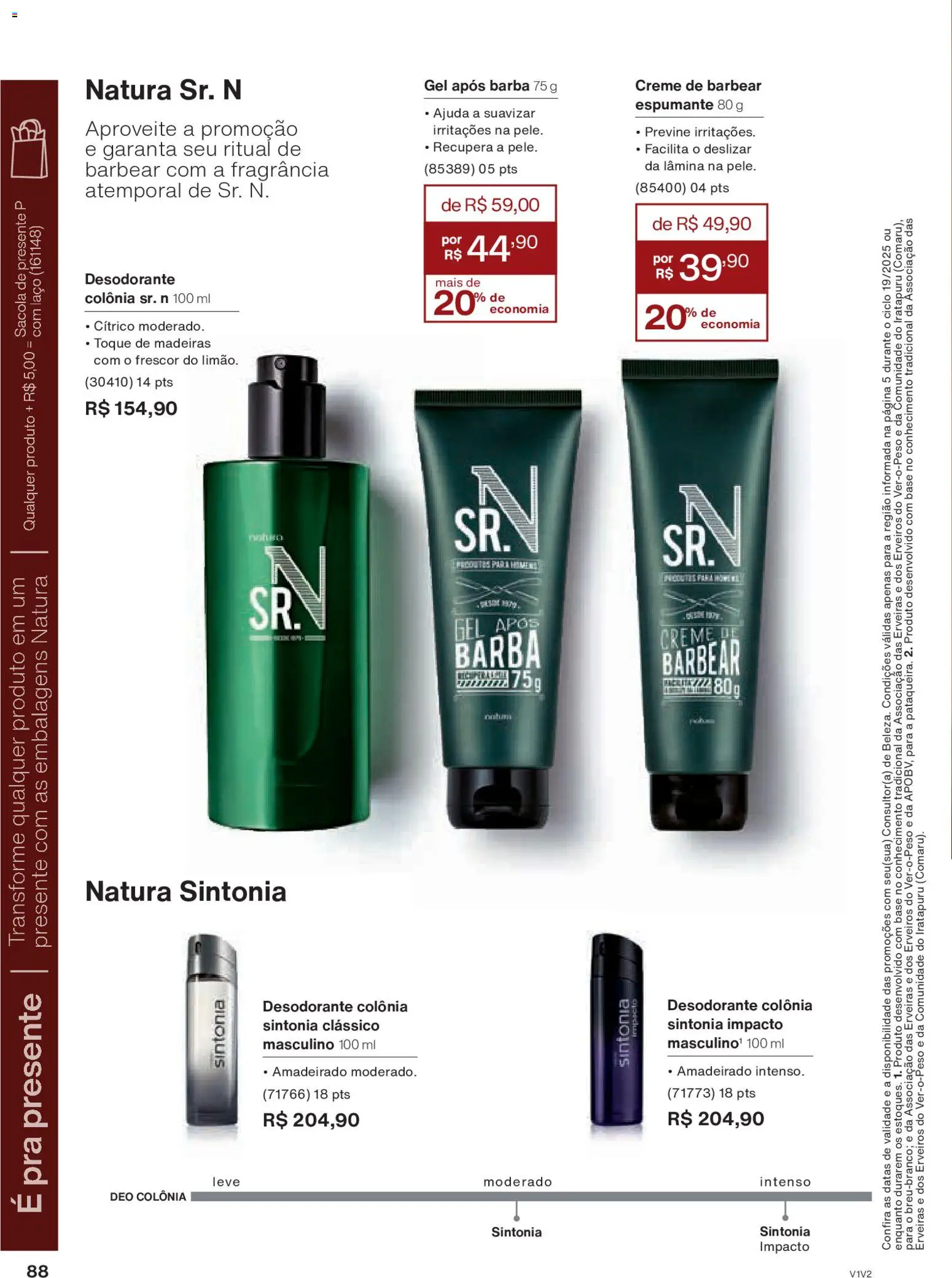 Natura Folheto - válido de 26.11.2025 | Página: 88 | Produtos: Madeiras, Espumante, Desodorante, Creme