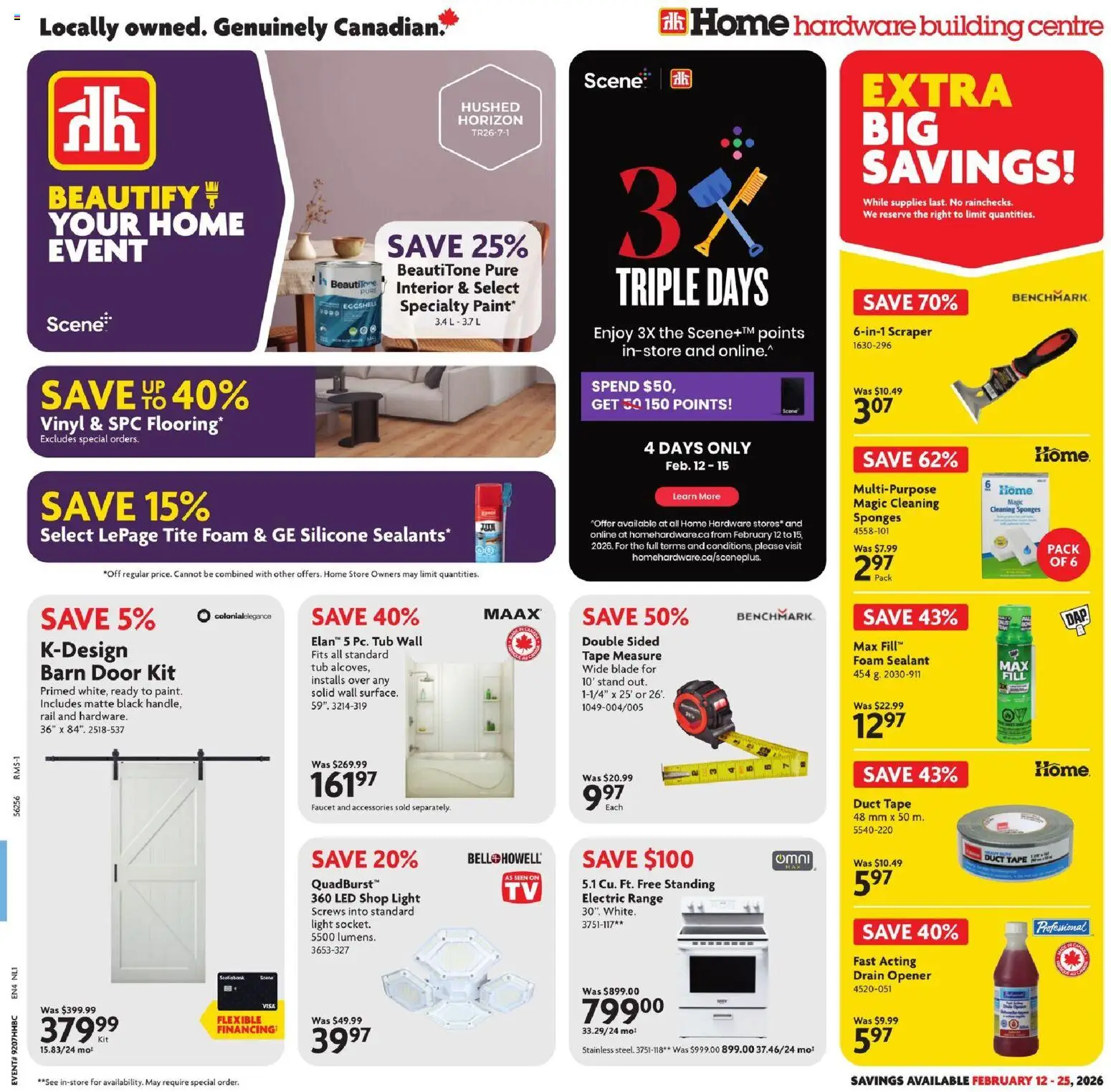 Home Hardware flyer valid from 12.02.2026 | Page: 1