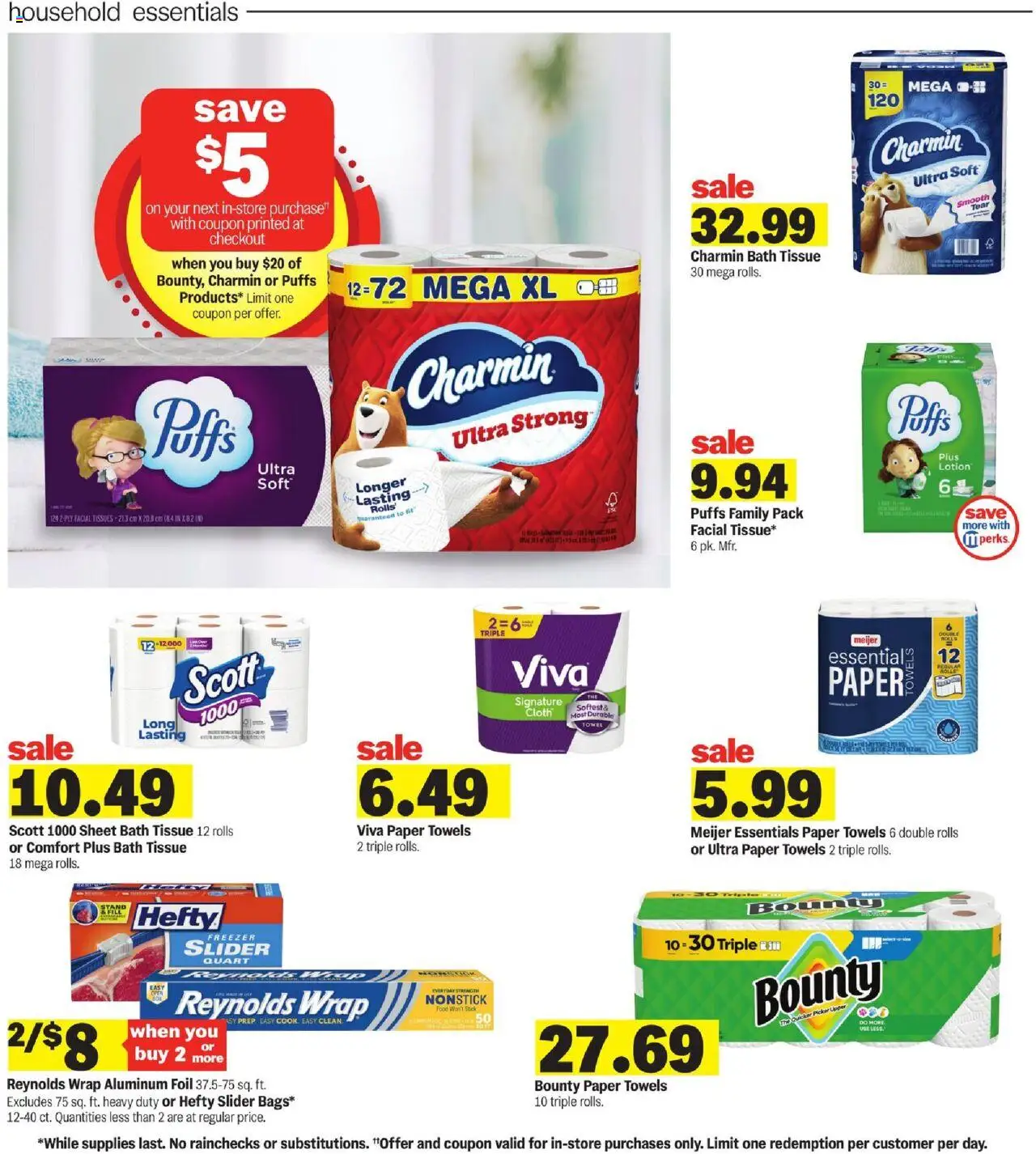 Meijer Weekly Ad - valid from 24.08.2025 | Page: 35 | Products: Bath, Sheet, Freezer
