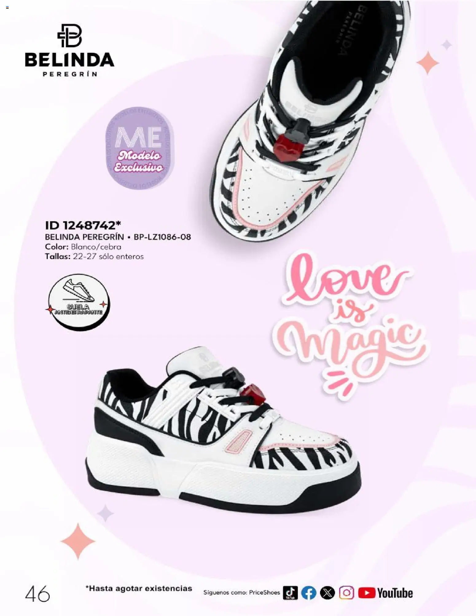 Nuevas ofertas de Price Shoes válidas en toda la República Mexicana desde el 08.12.2025. ¡Encuentra las mejores ofertas en Price Shoes catálogo Belinda! | Página: 46