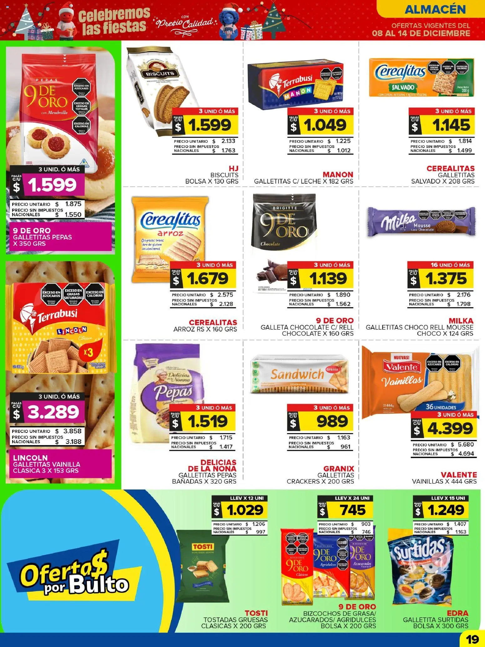 Carrefour Maxi catálogo │ válido desde el 08.12.2025 | Página: 22 | Productos: Bolsa, Mousse, Leche, Bizcochos