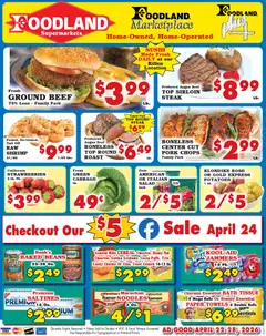 Preview of Foodland weekly ads valid from 22.04.2026