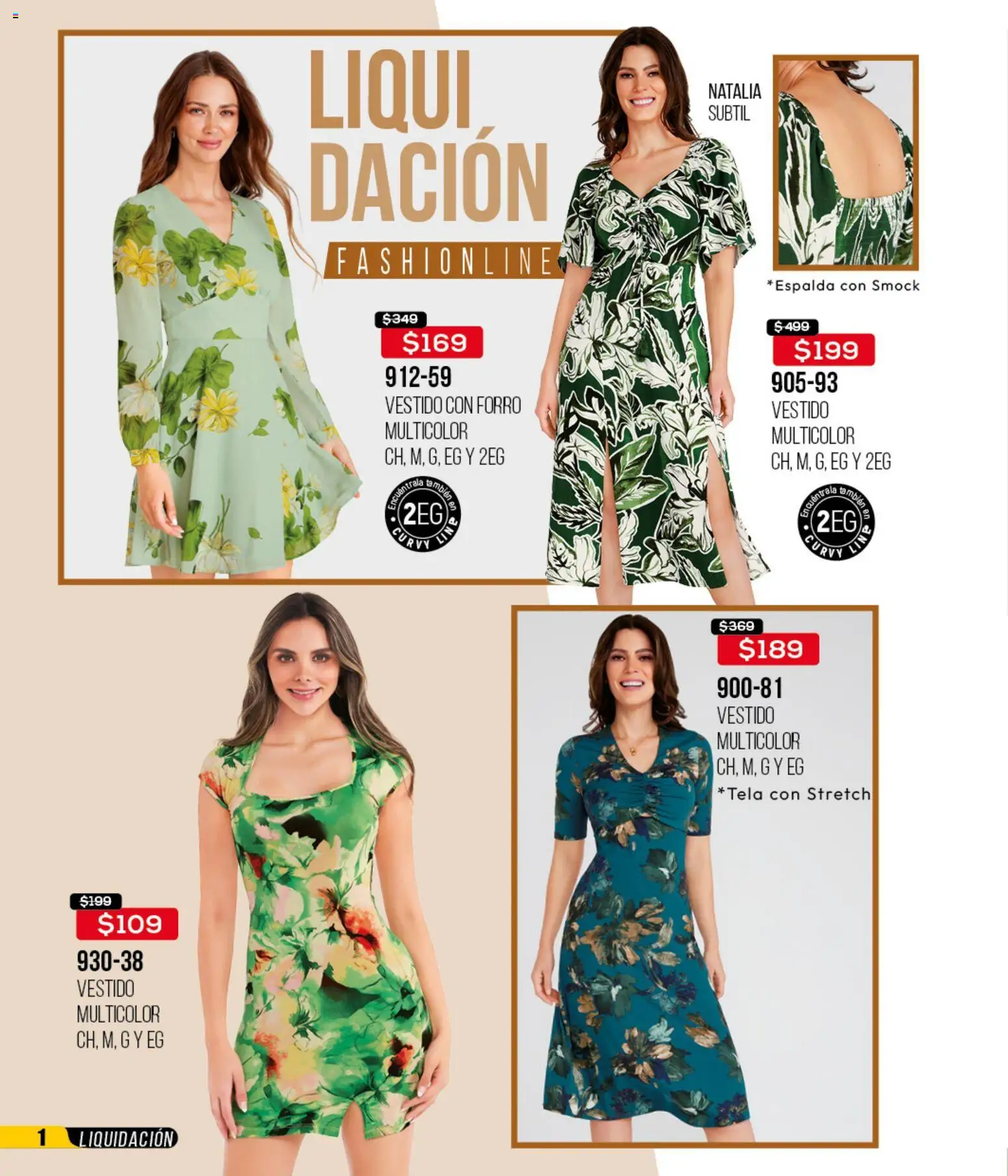 Nuevas ofertas de Cklass válidas en toda la República Mexicana desde el 18.03.2026. ¡Encuentra las mejores ofertas en Cklass catálogo Liquidación total calzado! | Página: 247 | Productos: Vestido