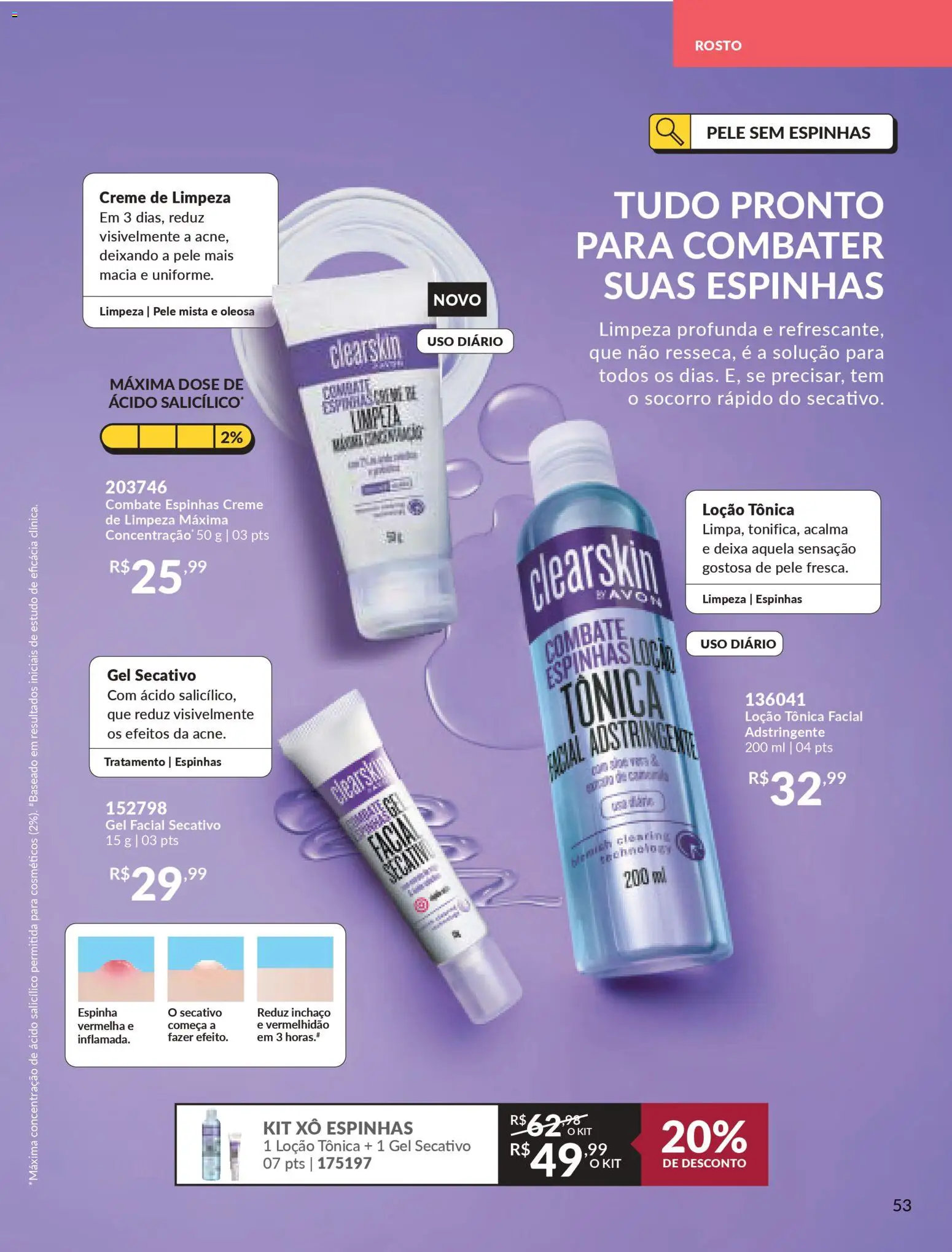 Avon Folheto - válido de 29.10.2025 | Página: 53 | Produtos: Creme, Adstringente