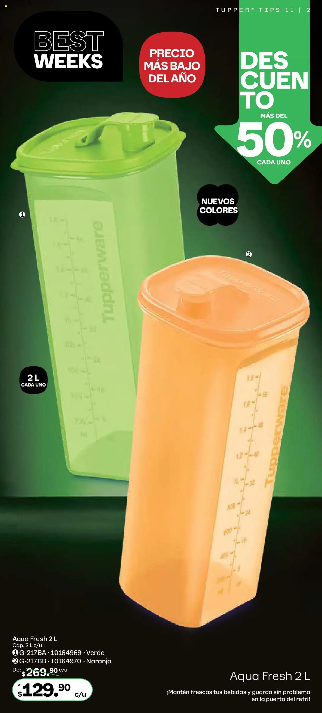 Nuevas ofertas de Tupperware válidas en toda la República Mexicana desde el 06.10.2025. ¡Encuentra las mejores ofertas en Tupperware - Catálogo! | Página: 2 | Productos: Tupper