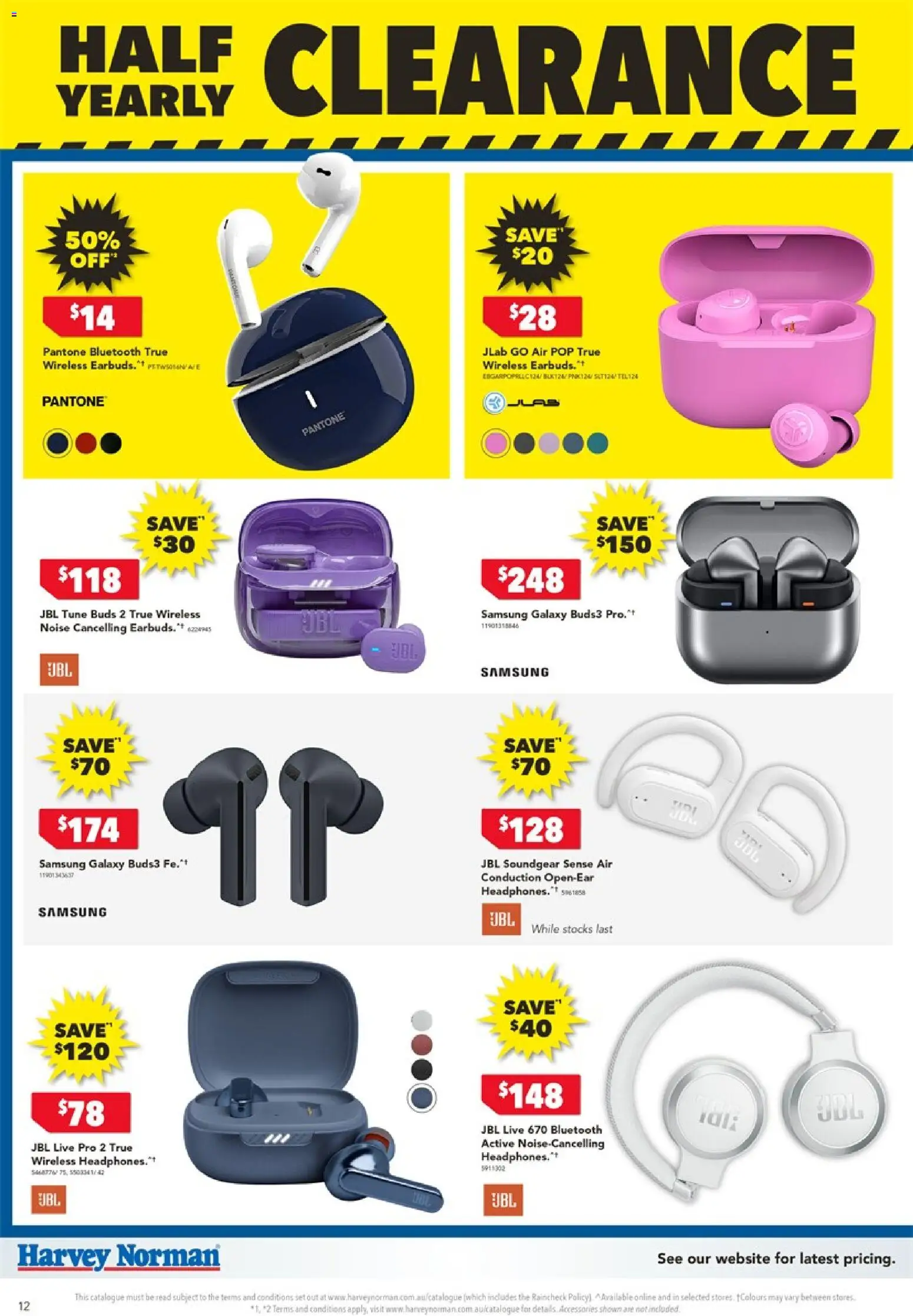 Harvey Norman catalogue - valid from 03.01.2026 | Page: 12 | Products: Accessories, Headphones