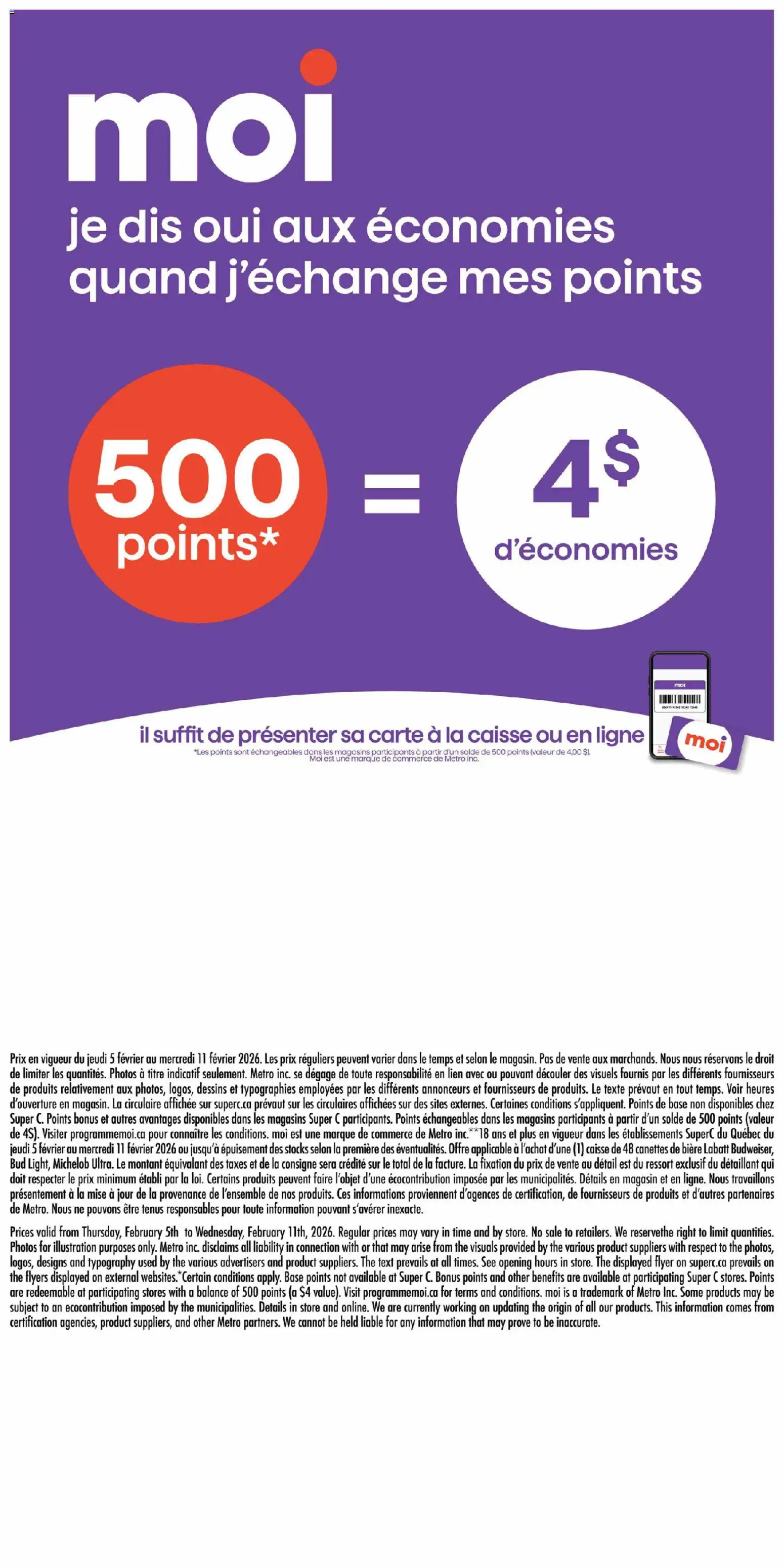 Super C flyer valid from 05.02.2026 | Page: 17