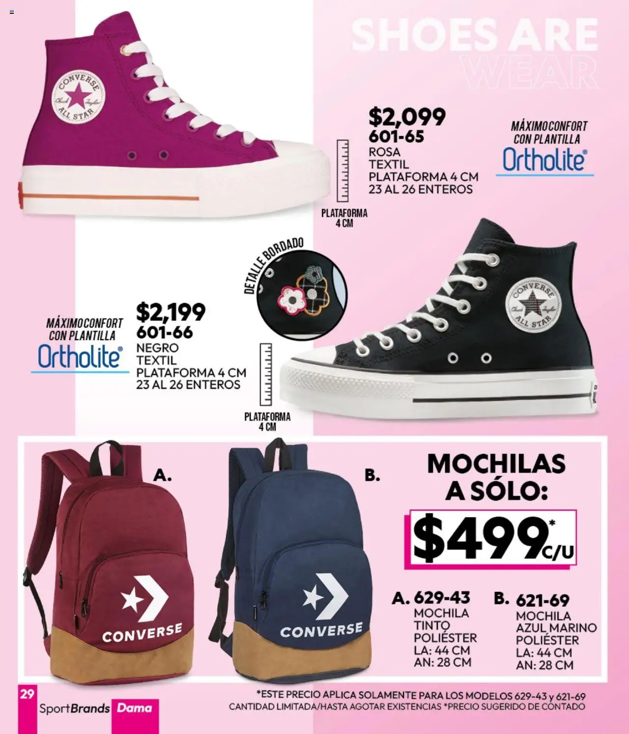Nuevas ofertas de Cklass válidas en toda la República Mexicana desde el 16.09.2025. ¡Encuentra las mejores ofertas en Cklass - Catálogo Invierno Sportbrands! | Página: 30 | Productos: Mochila