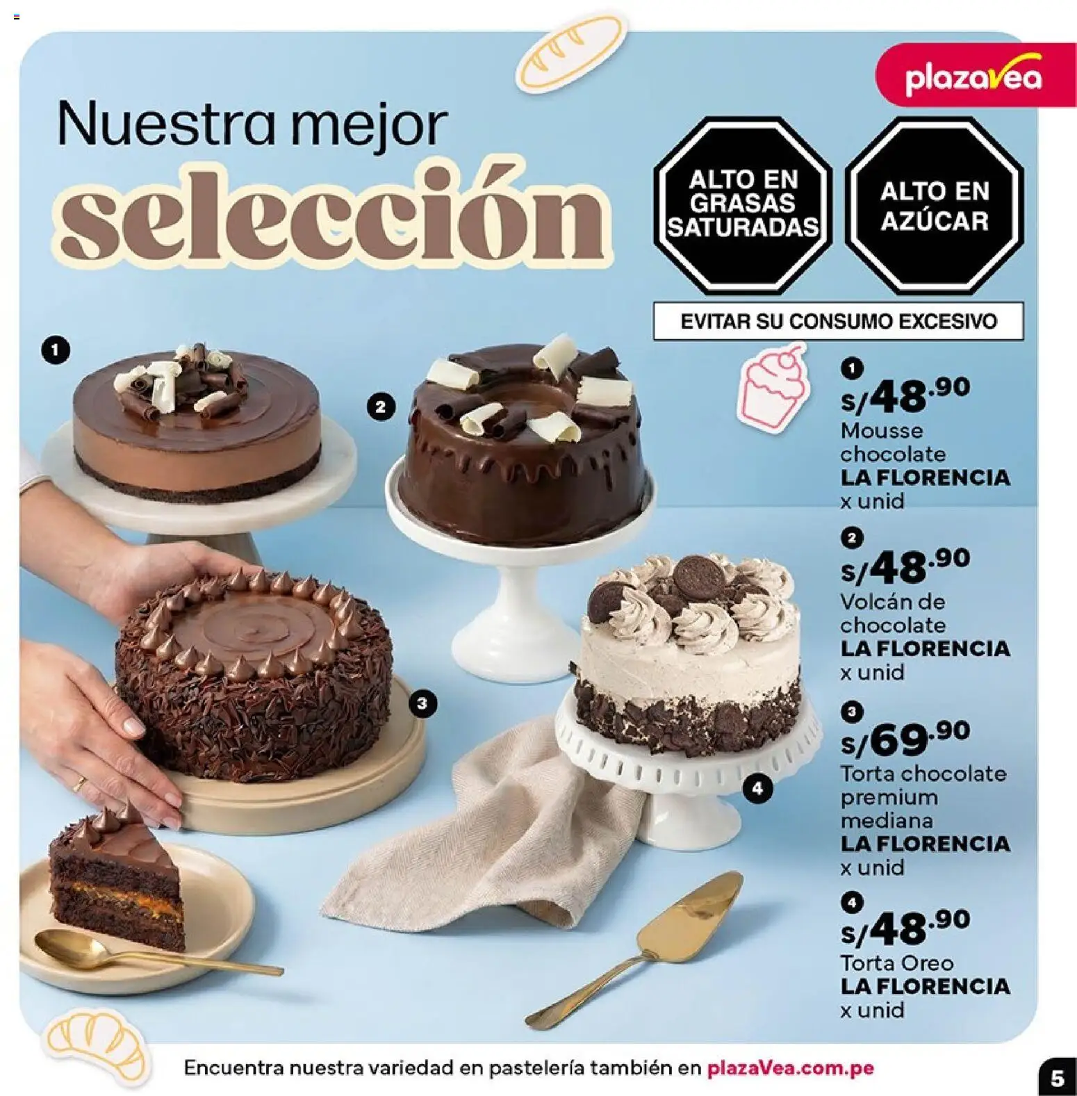 Catálogo Plaza Vea válido desde 27.04.2026 | Página: 5 | Productos: Chocolate