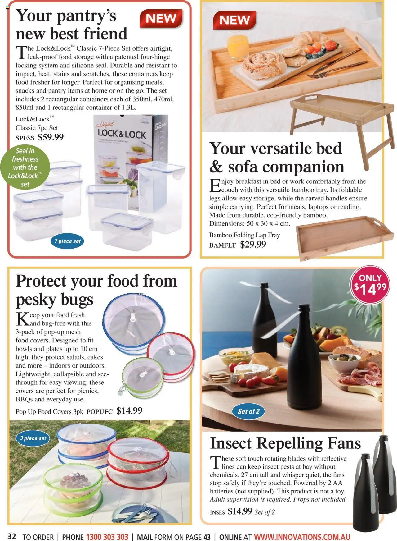 Innovations catalogue - valid from 22.10.2025 | Page: 32 | Products: Sofa, Food storage, Batteries, Phone