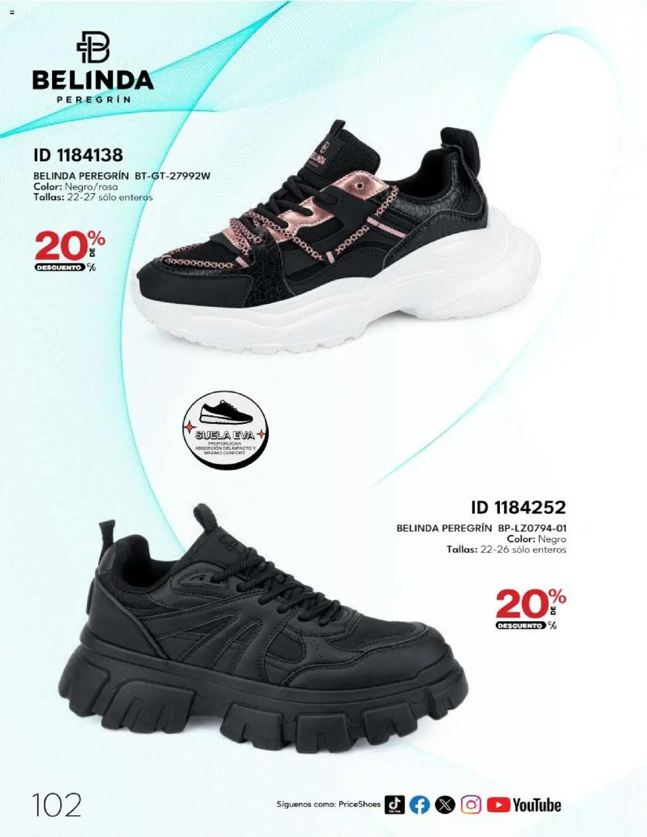 Nuevas ofertas de Price Shoes válidas en toda la República Mexicana desde el 14.10.2025. ¡Encuentra las mejores ofertas en Price Shoes - Catálogo - 10 Pagos sin Intereses! | Página: 102