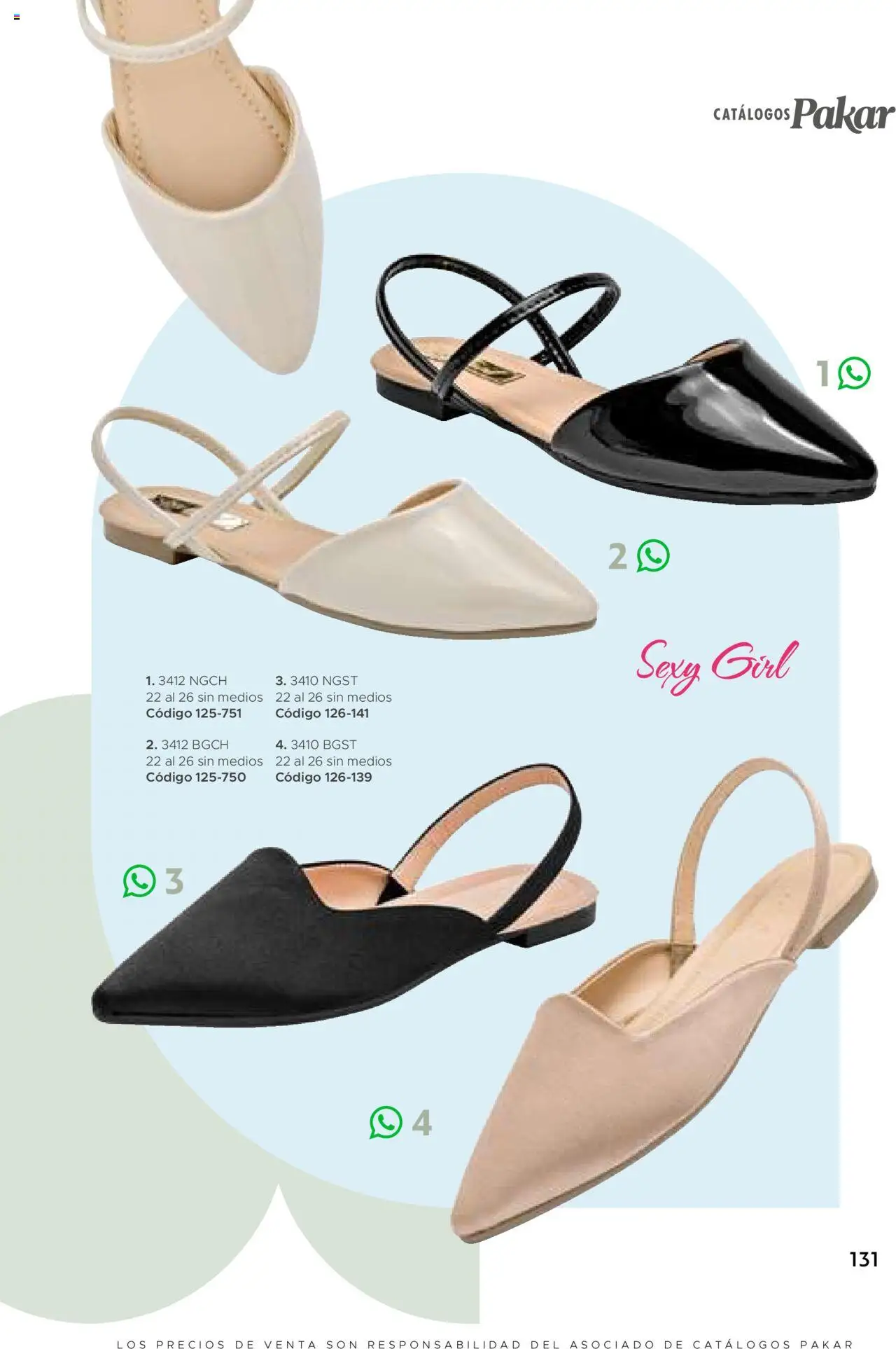 Nuevas ofertas de SC Pakar válidas en toda la República Mexicana desde el 24.07.2025. ¡Encuentra las mejores ofertas en SC Pakar Catálogo Mujer otoño / invierno! | Página: 131