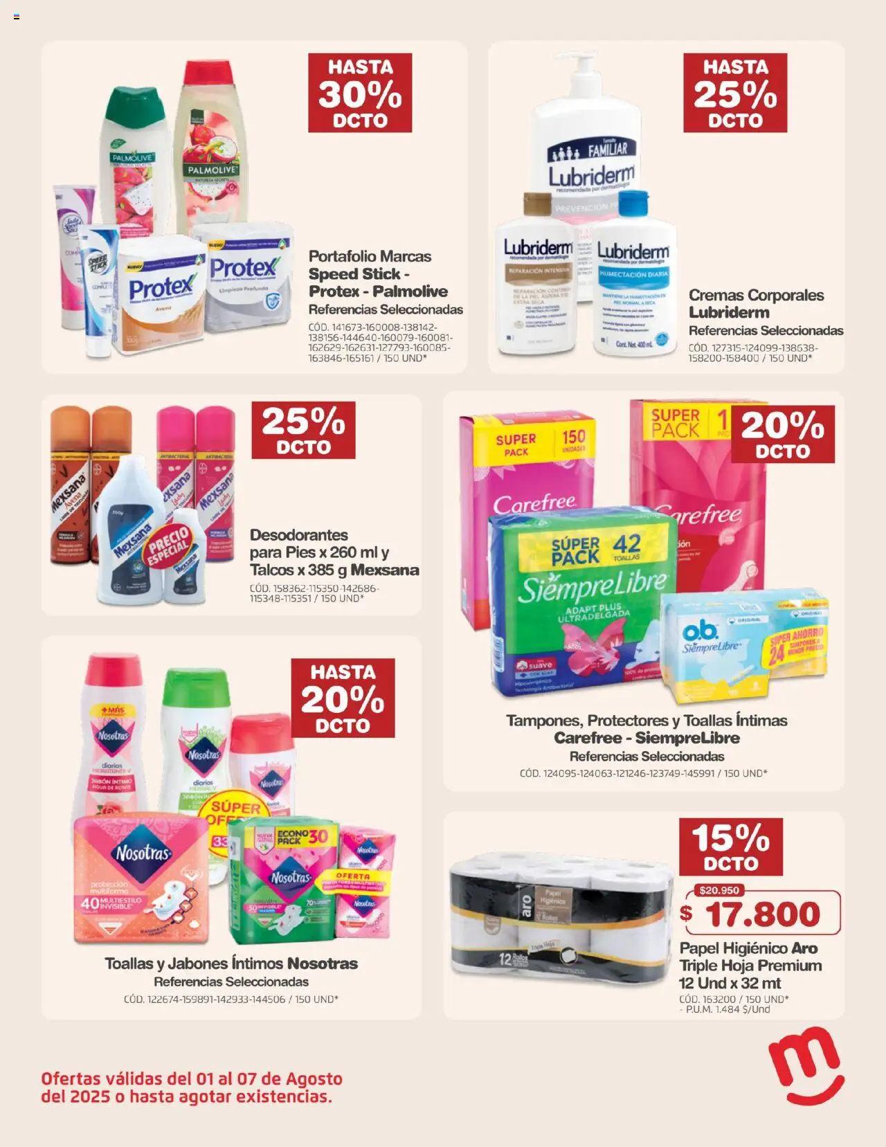 Makro revista - valida desde el 01.08.2025 | Página: 21 | Productos: Agua, Té, Toallas, Papel higiénico