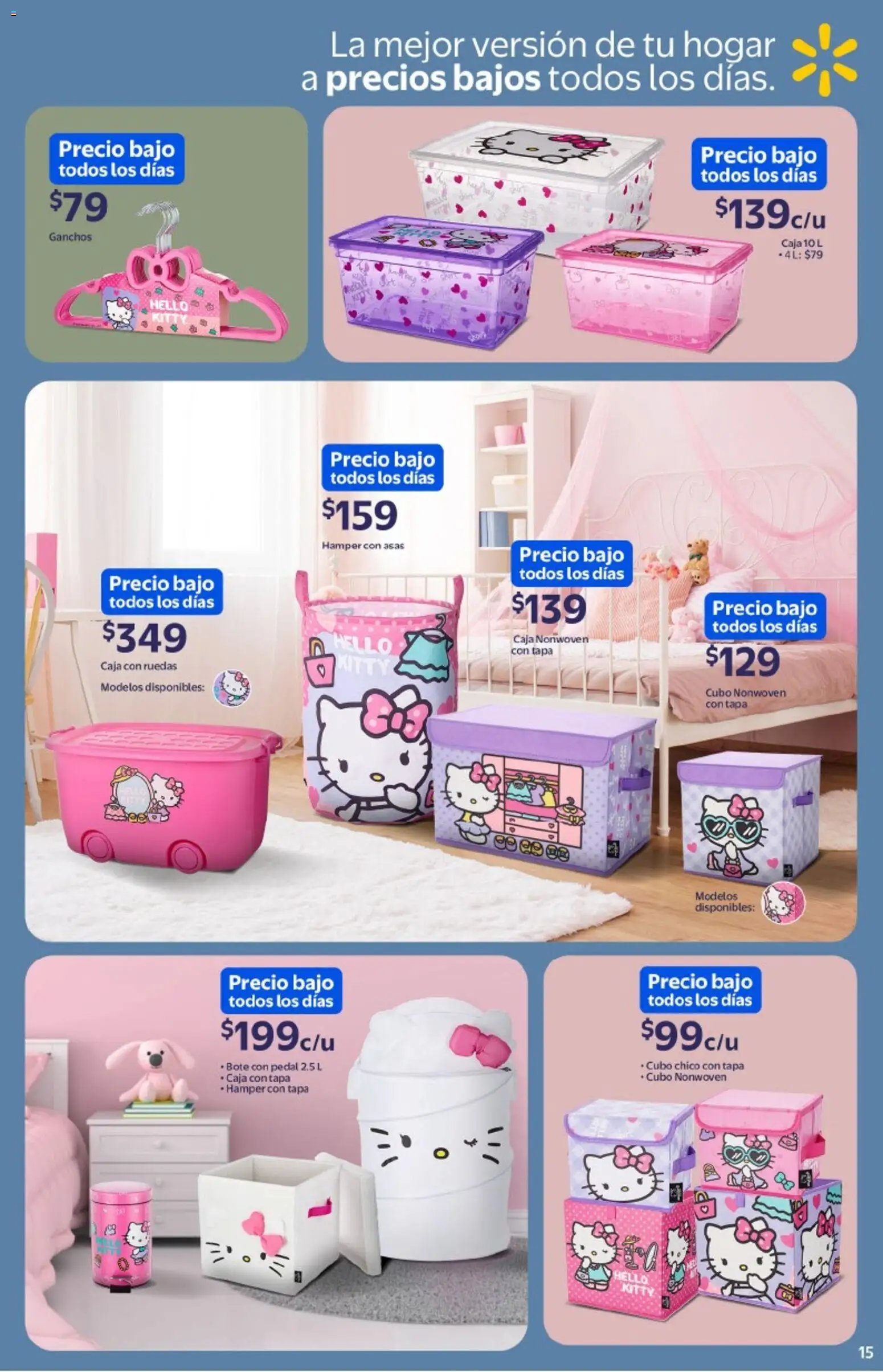 Nuevas ofertas de Walmart válidas en toda la República Mexicana desde el 26.12.2025. ¡Encuentra las mejores ofertas en Walmart catálogo La paz de un hogar limpio y ordenado ! | Página: 15 | Productos: Caja