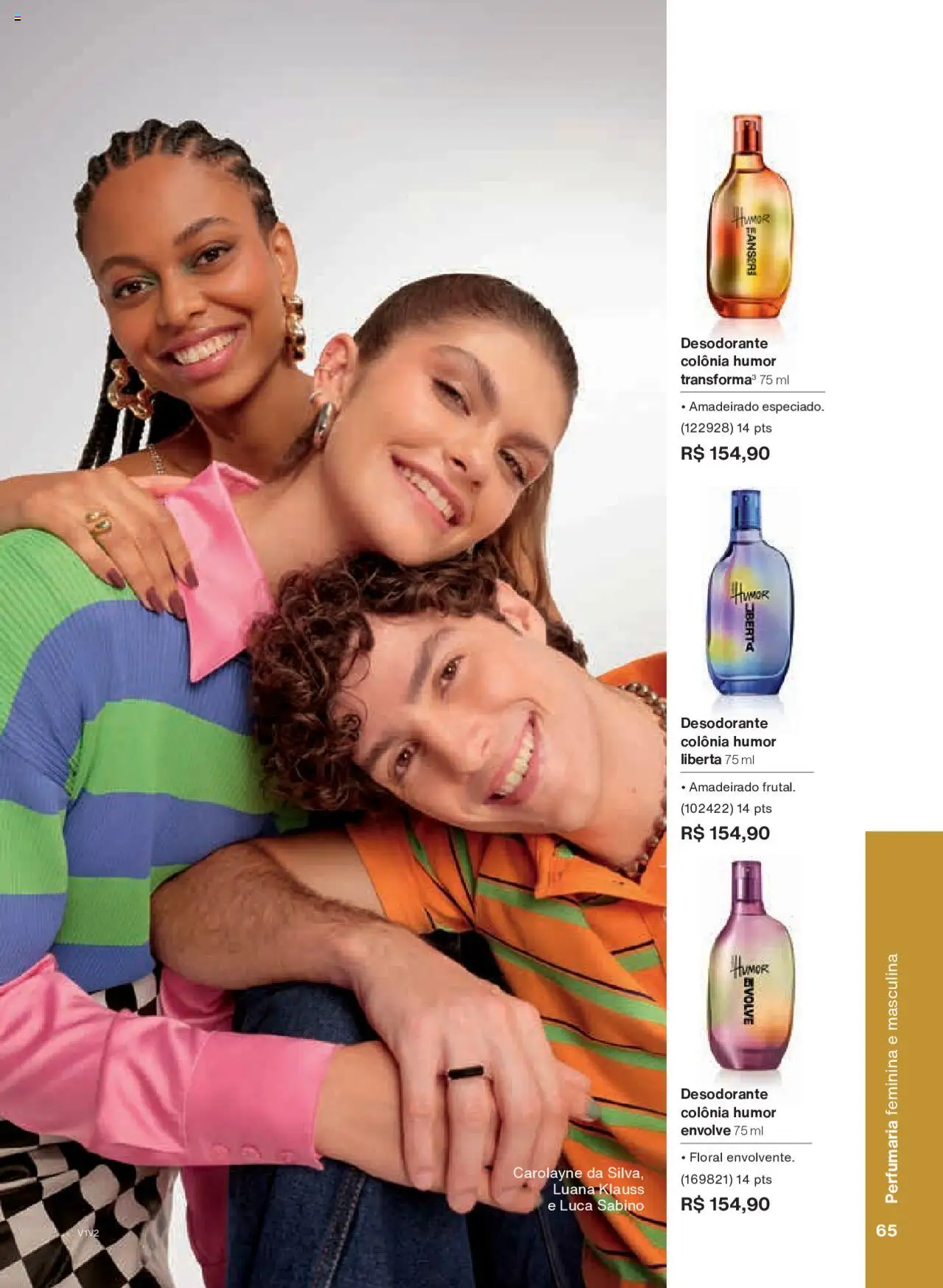Natura Folheto - válido de 14.10.2025 | Página: 65 | Produtos: Desodorante