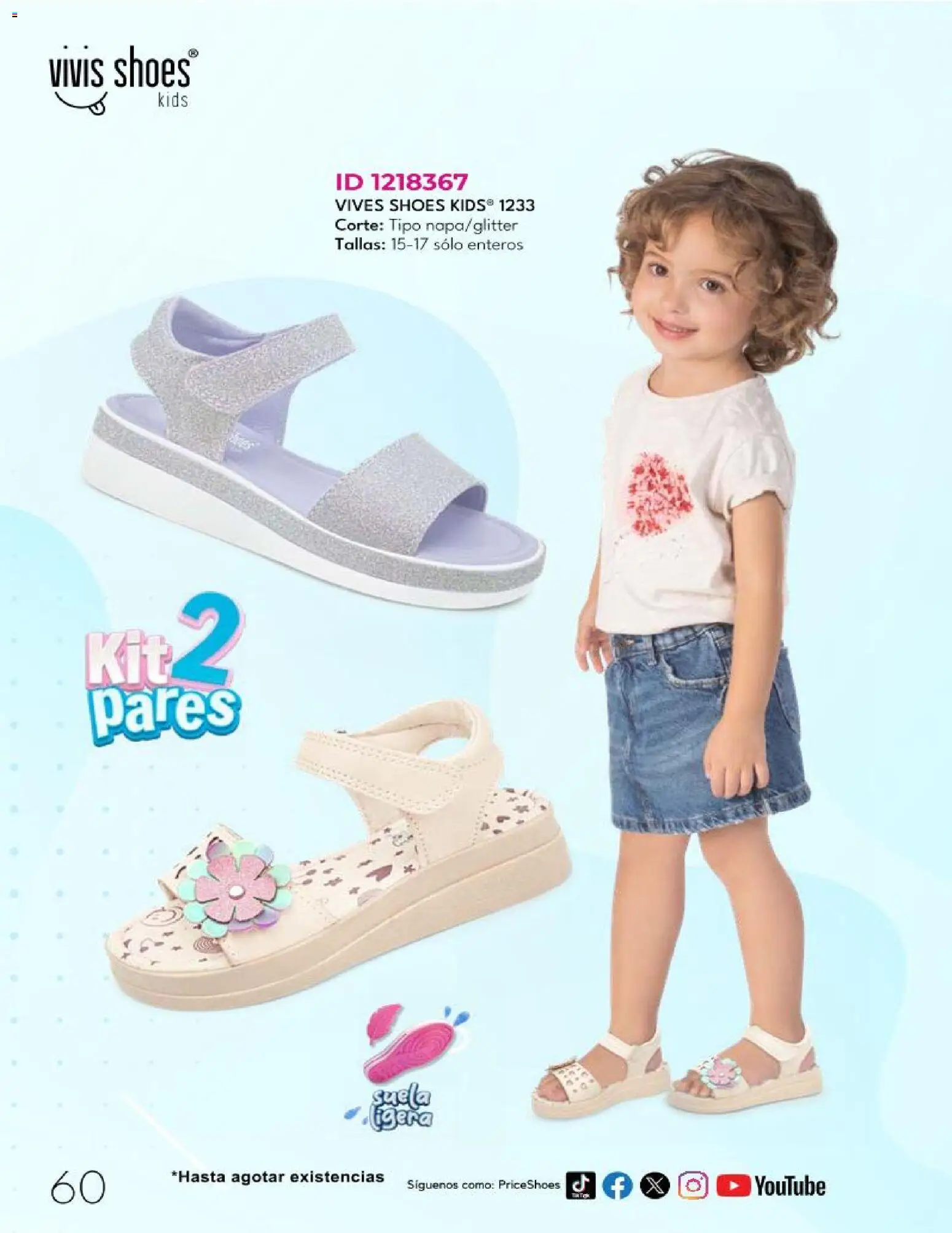Nuevas ofertas de Price Shoes válidas en toda la República Mexicana desde el 06.12.2025. ¡Encuentra las mejores ofertas en Price Shoes catálogo Bebés! | Página: 60