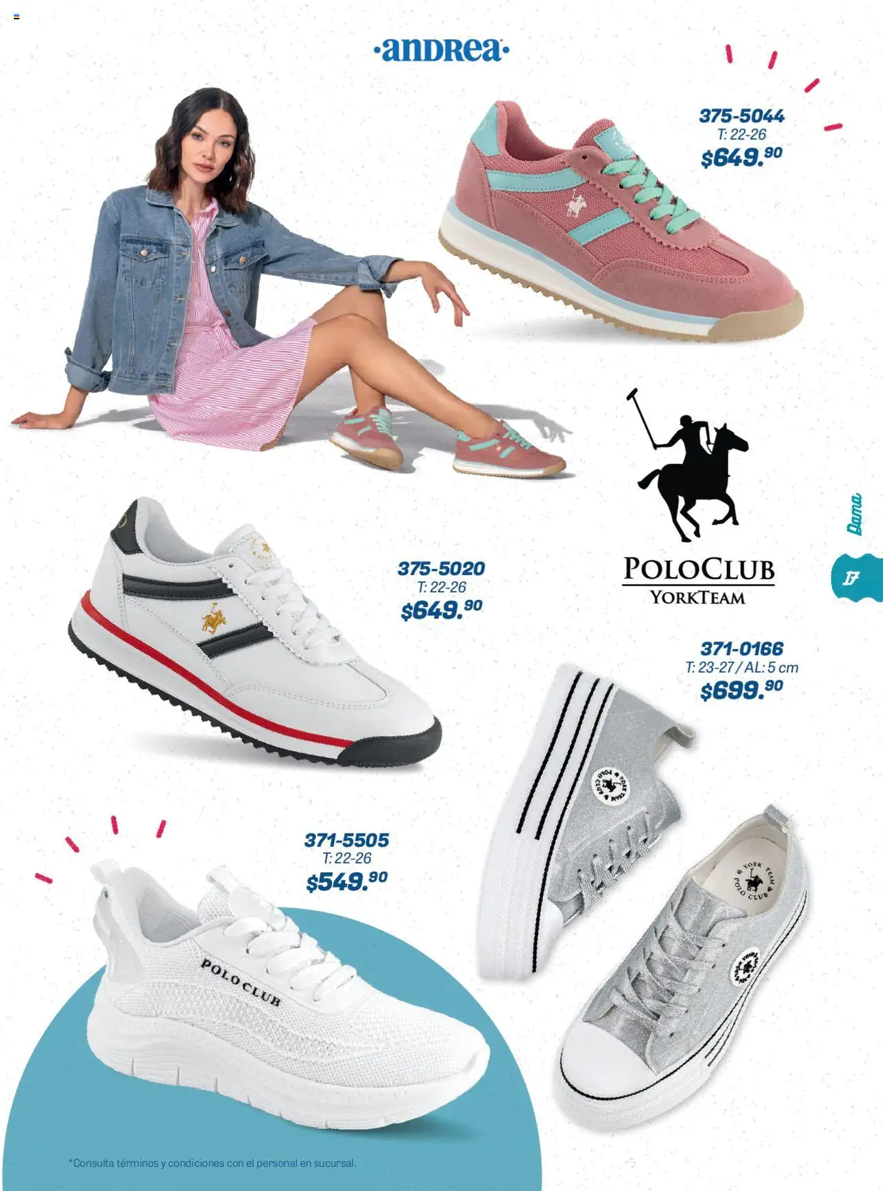 Nuevas ofertas de Andrea válidas en toda la República Mexicana desde el 22.06.2025. ¡Encuentra las mejores ofertas en Andrea catálogo Summer Time! | Página: 17