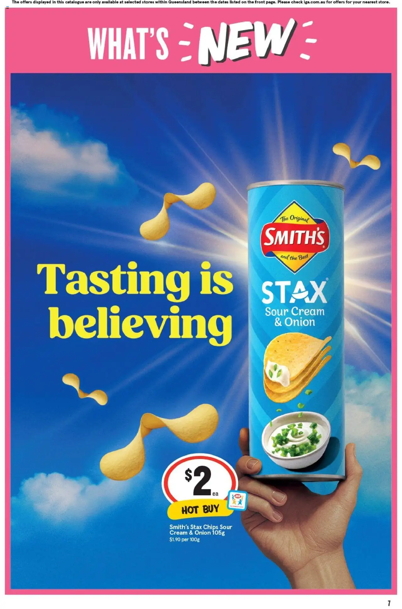 IGA catalogue - valid from 17.09.2025 | Page: 10 | Products: Sour cream, Chips, Cream