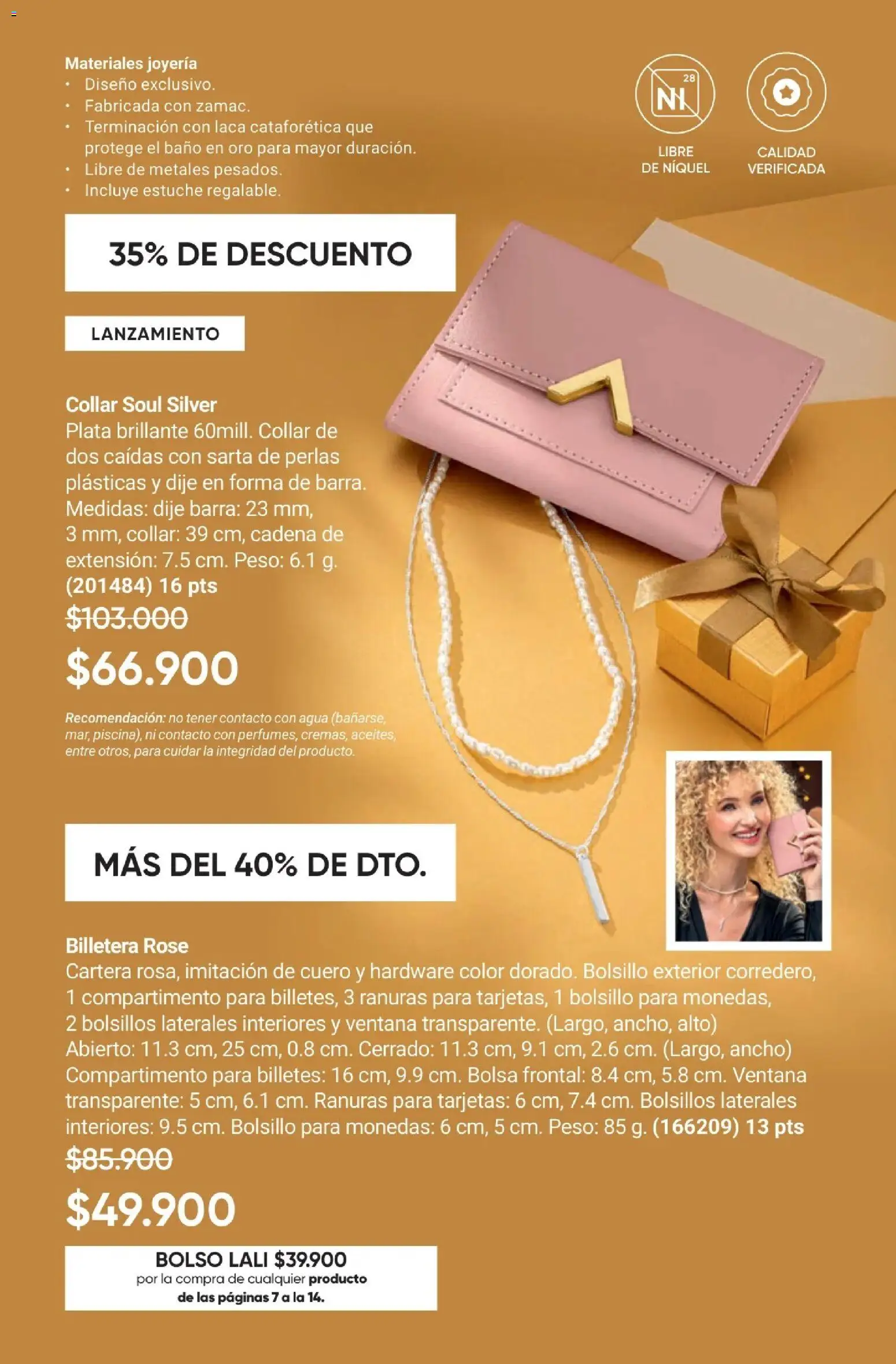 Avon revista - valida desde el 01.12.2025 | Página: 9 | Productos: Estuche, Cadena, Baño, Collar