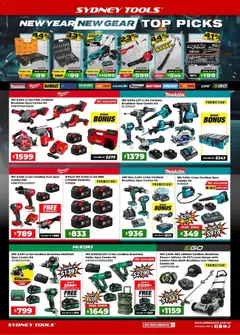 Preview of Sydney Tools Catalogue - valid from 02.01.2026