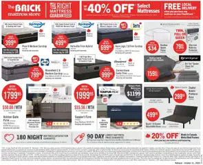 Preview of The Brick weekly flyer / circulaire from shop The Brick valid from 28.10.2025 | Page: 10