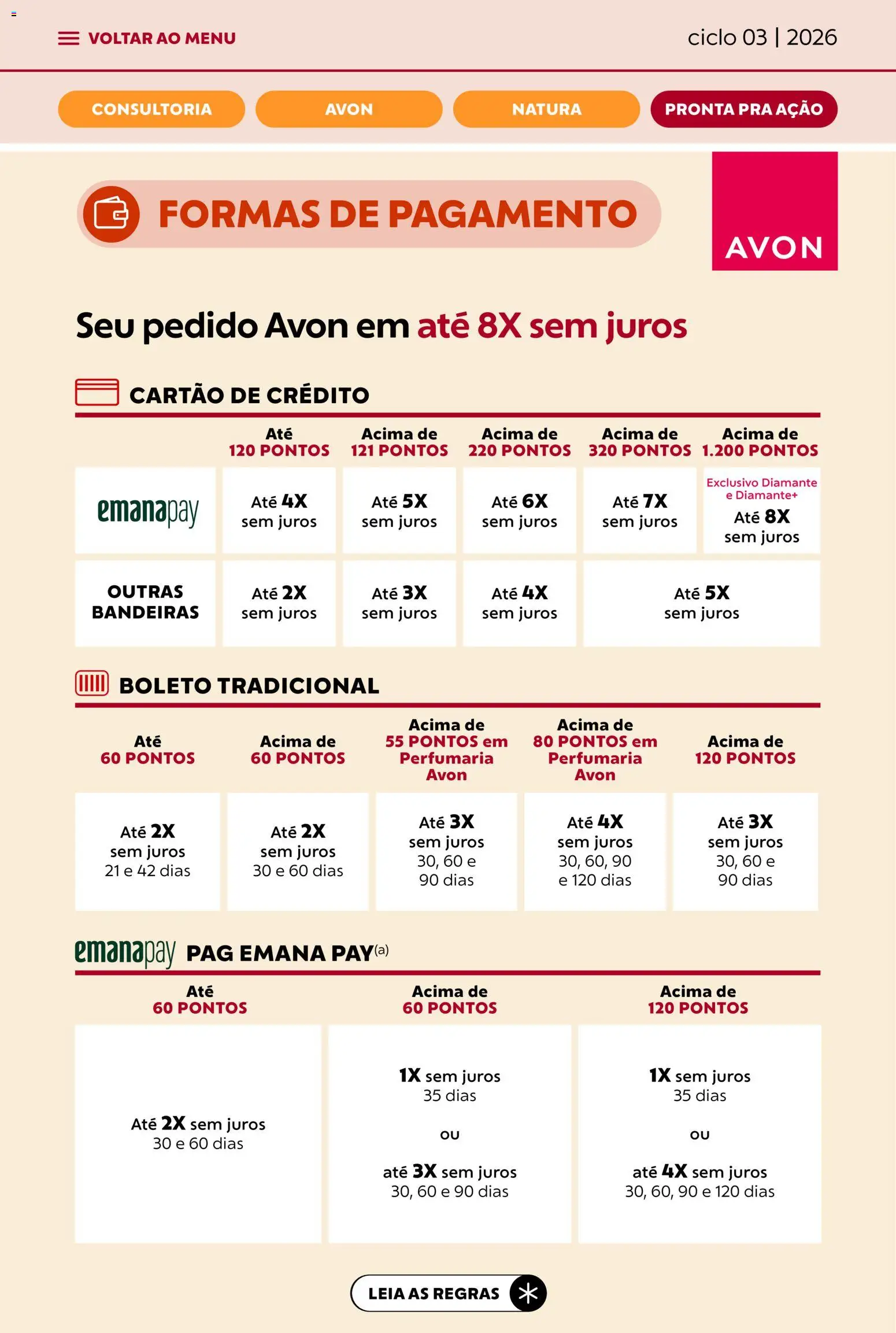 Avon Folheto - válido de 15.01.2026 | Página: 46