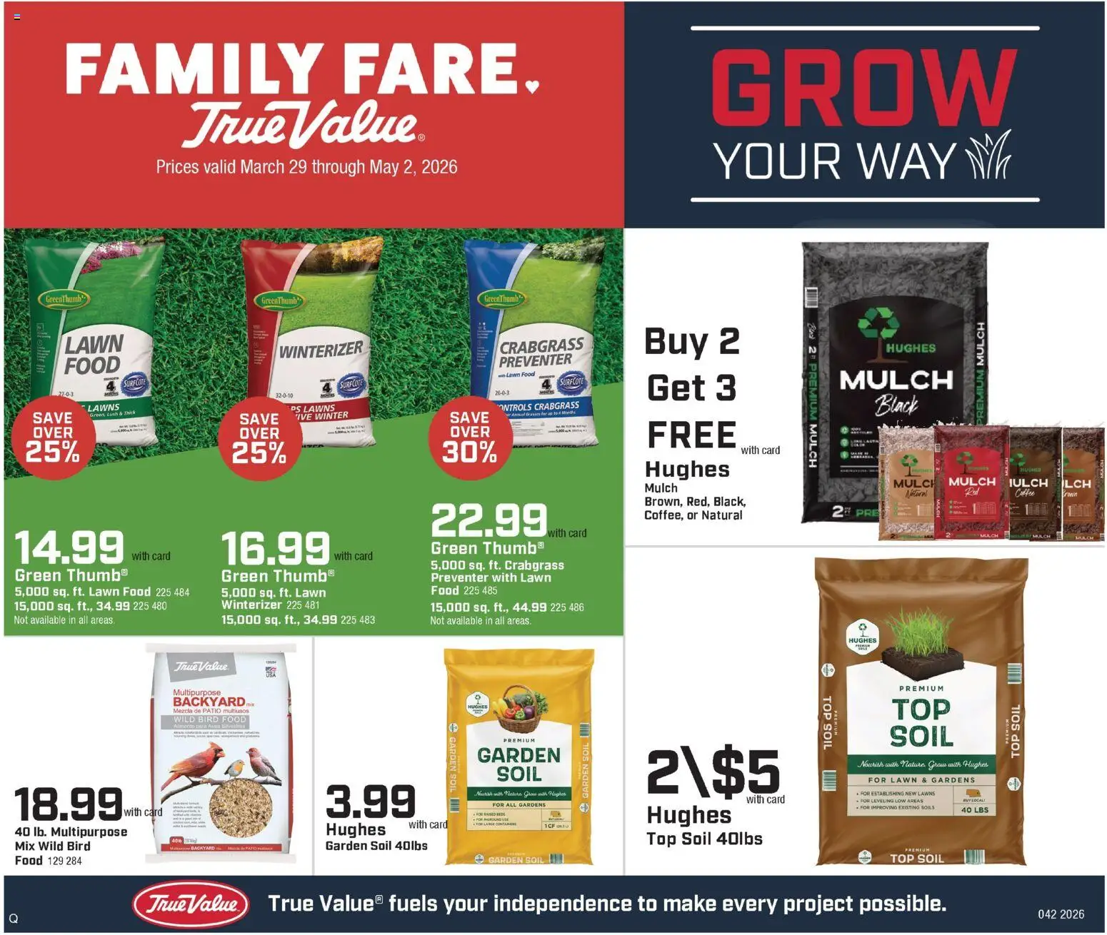 Family Fare True Value Ad - valid from 29.03.2026 | Page: 1 | Products: Coffee