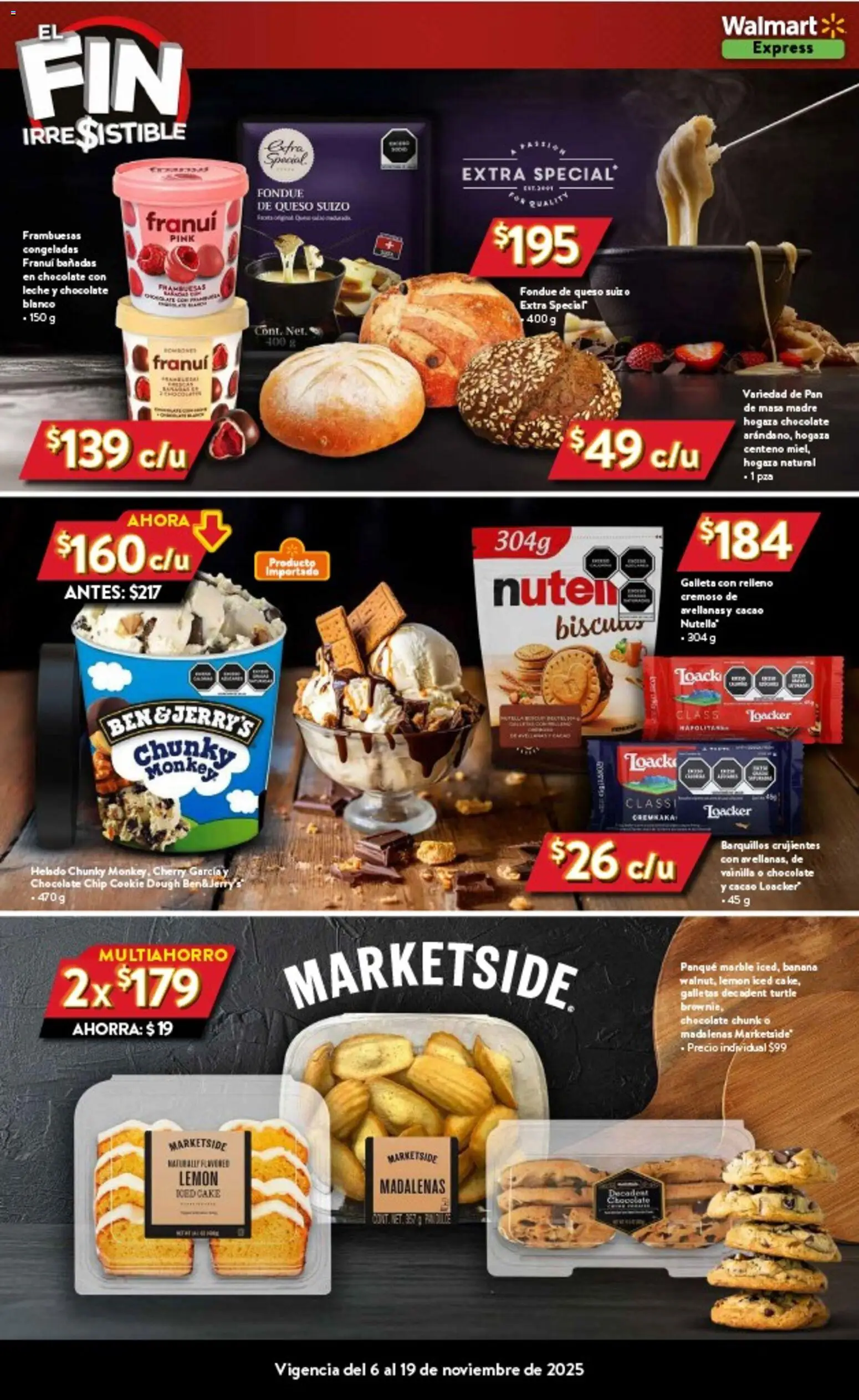 Nuevas ofertas de Walmart Express válidas en toda la República Mexicana desde el 06.11.2025. ¡Encuentra las mejores ofertas en Walmart Express Buen Fin ! | Página: 7 | Productos: Leche, Pan, Chocolate, Galletas
