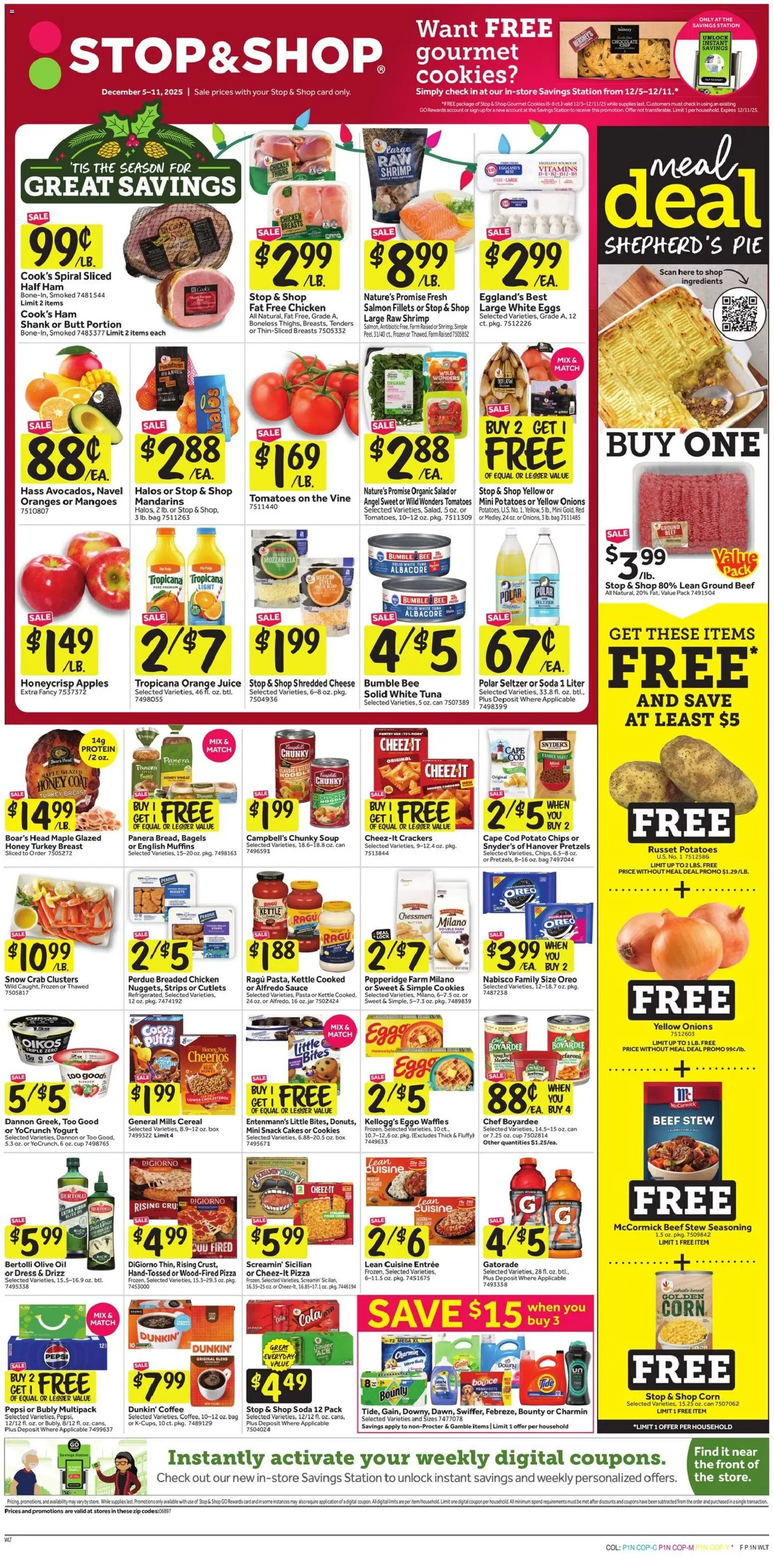 Stop & Shop Weekly Ad - valid from 05.12.2025 | Page: 1