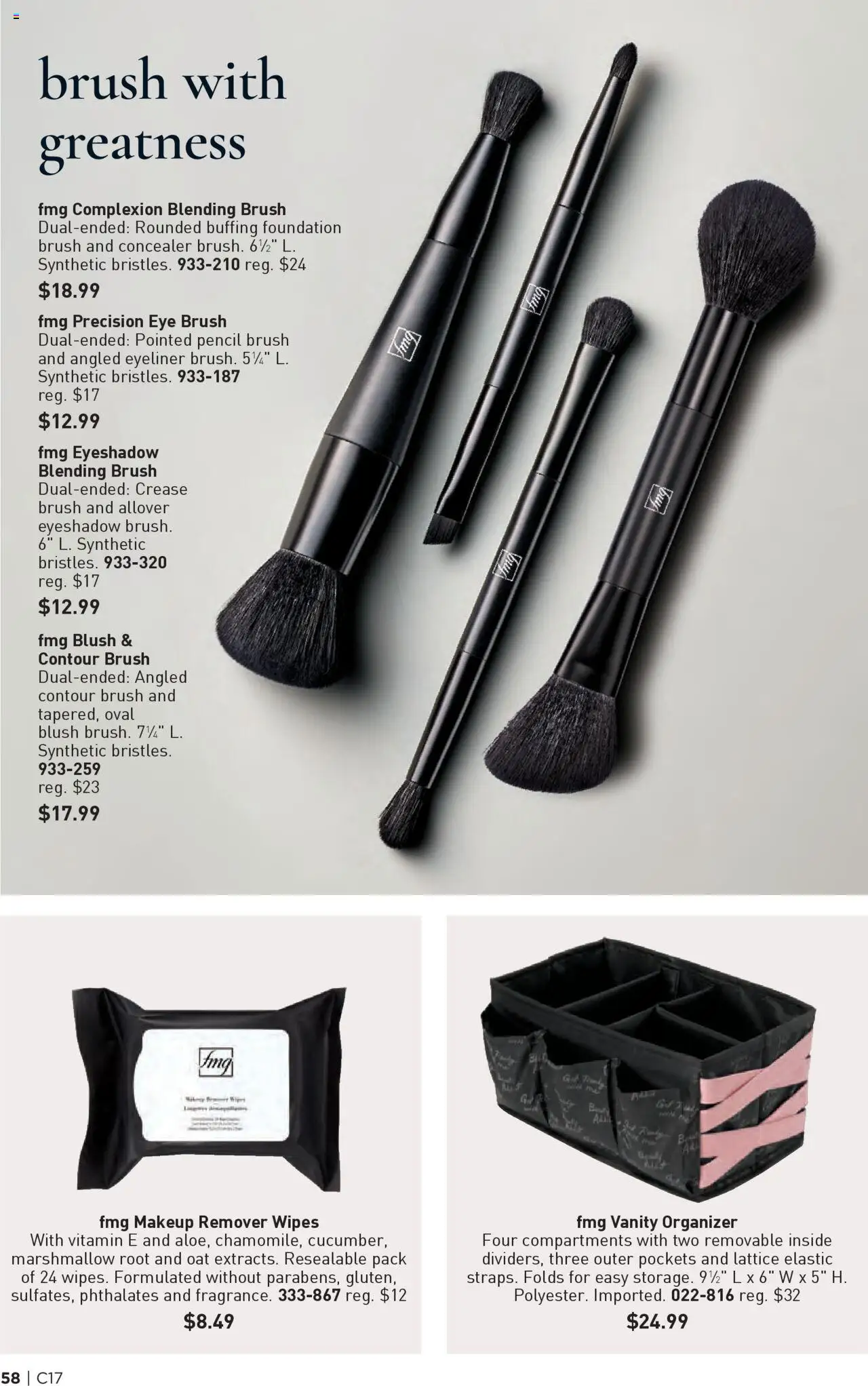 Avon Brochure - valid from 13.08.2025 | Page: 58 | Products: Pencil, Foundation, Makeup Remover, Eyeshadow