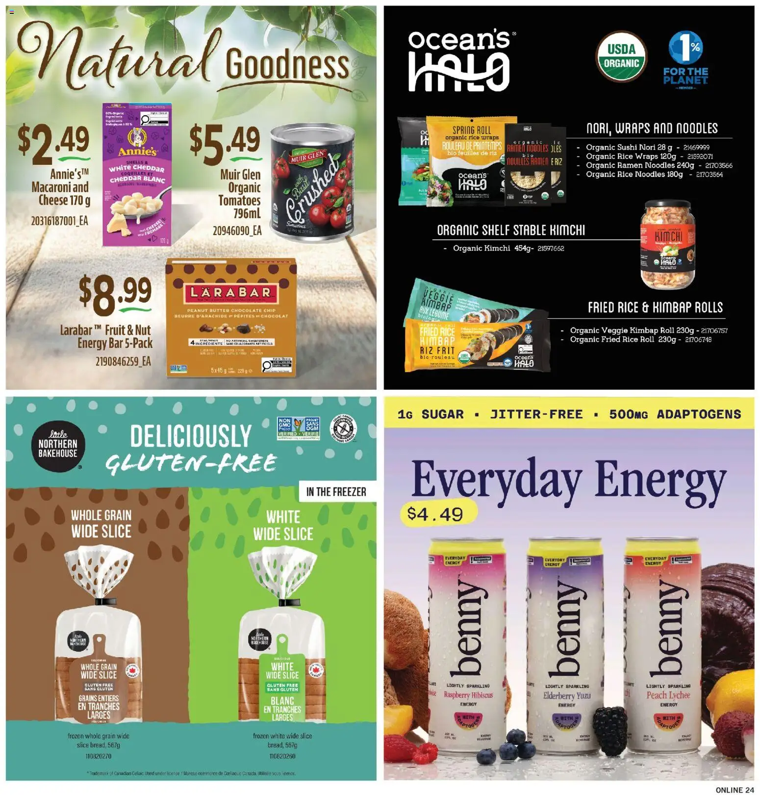 Fortinos flyer valid from 16.04.2026 | Page: 23 | Products: Rice, Noodles, Freezer, Butter