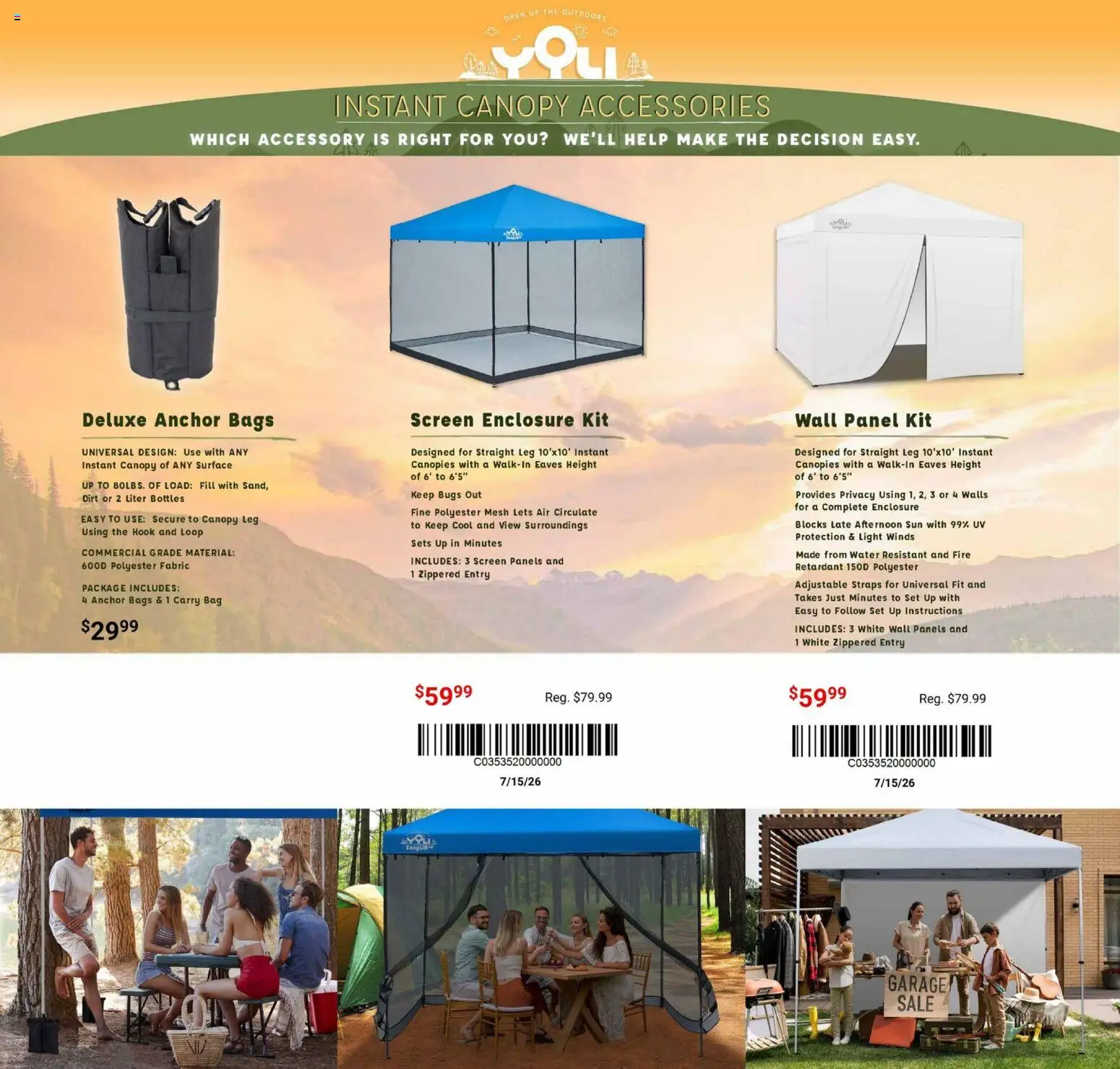 Dunham's Sports Camping & Outdoors Guide - valid from 16.04.2026 | Page: 11 | Products: Hook, Anchor, Water, Bag