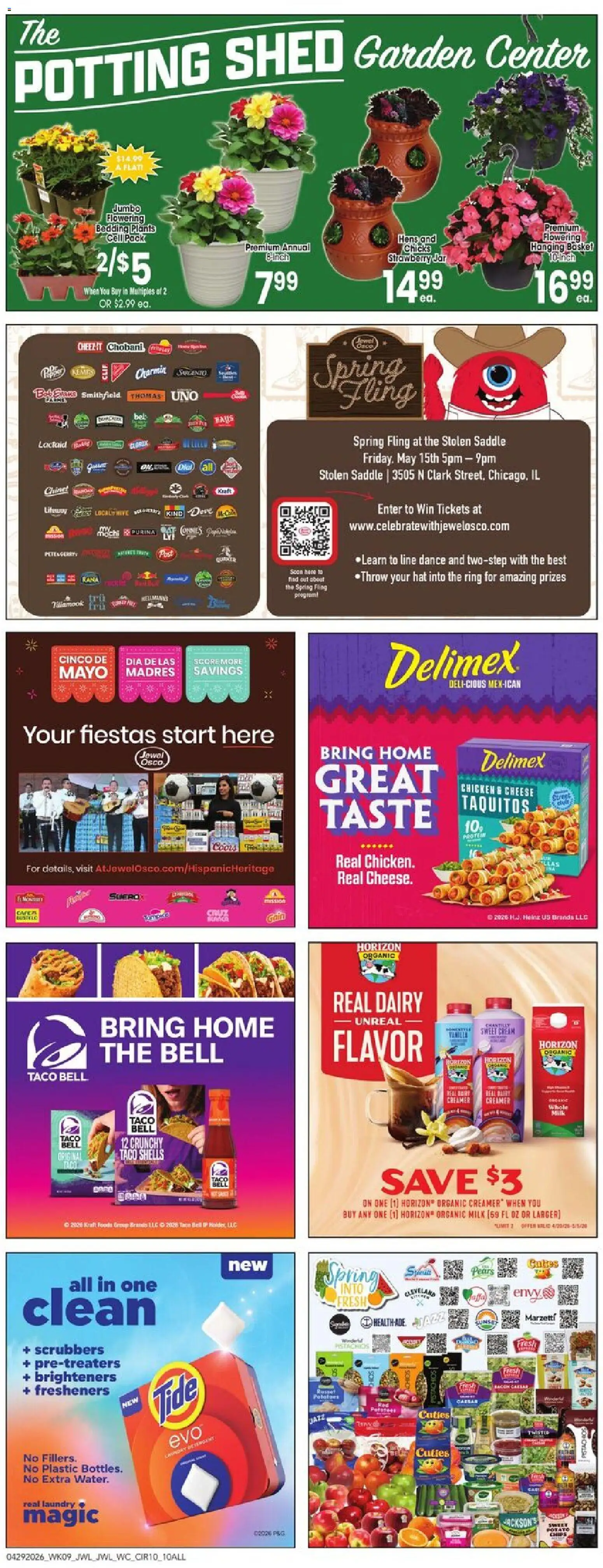 Jewel Osco Weekly Ad - IN - valid from 29.04.2026 | Page: 10 | Products: Ring, Cheese, Cream, Hat