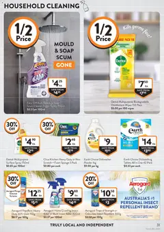 Preview of Foodworks Catalogue  - valid from 18.02.2026 | Page: 31 | Products: Powder, Cleaner, Soap, Tablets