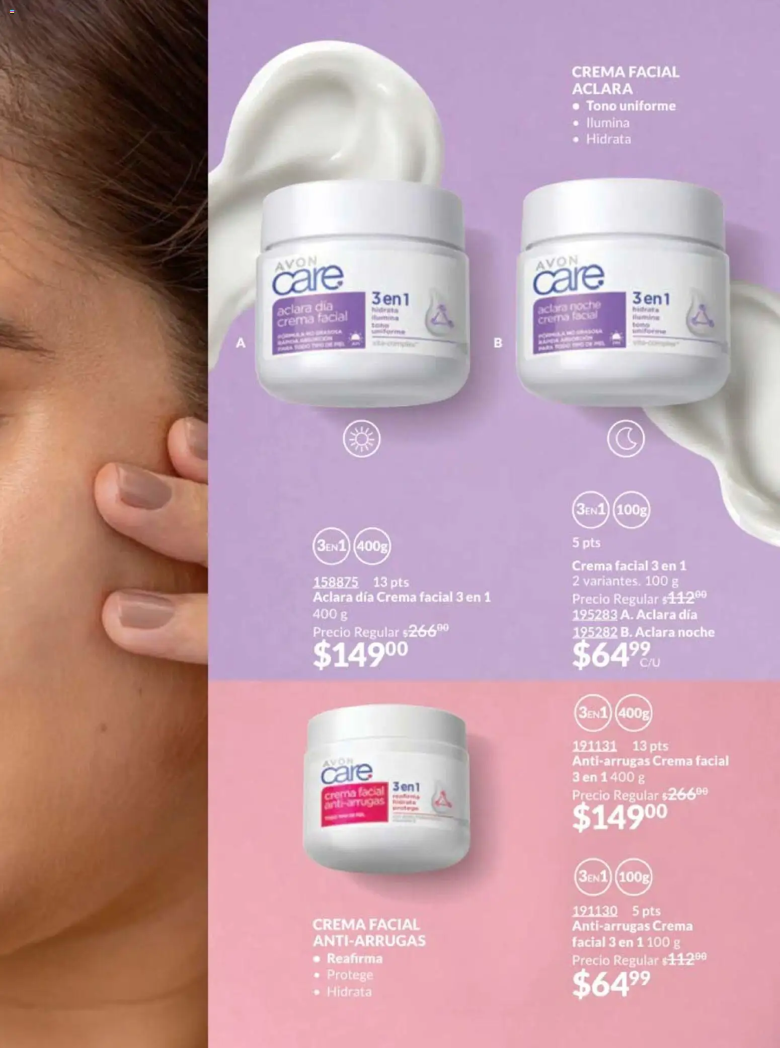 Nuevas ofertas de AVON válidas en toda la República Mexicana desde el 10.01.2026. ¡Encuentra las mejores ofertas en AVON campaña 2 2026! | Página: 135 | Productos: Crema