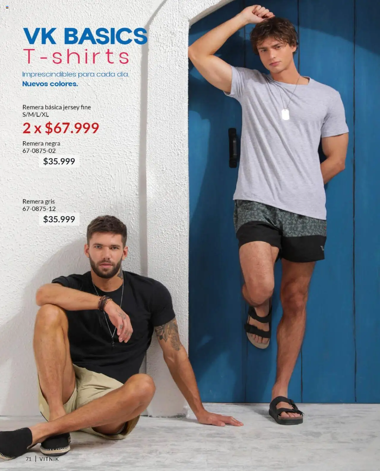 Vitnik - Catálogo Hombre │ válido desde el 07.10.2025 | Página: 71 | Productos: Remera