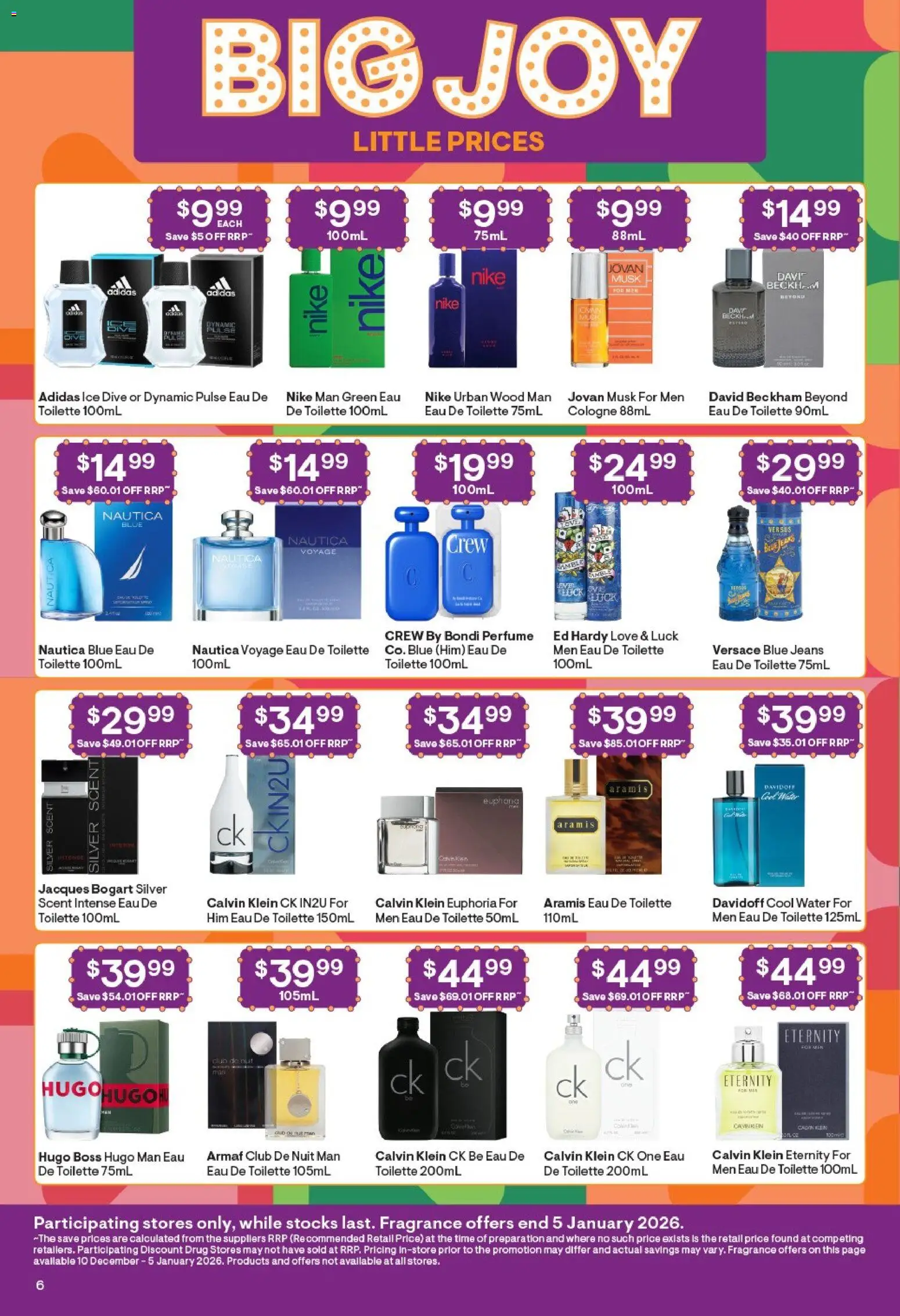 Discount Drug Stores catalogue - valid from 10.12.2025 | Page: 7 | Products: Perfume, Fragrance, Eau de toilette, Jeans