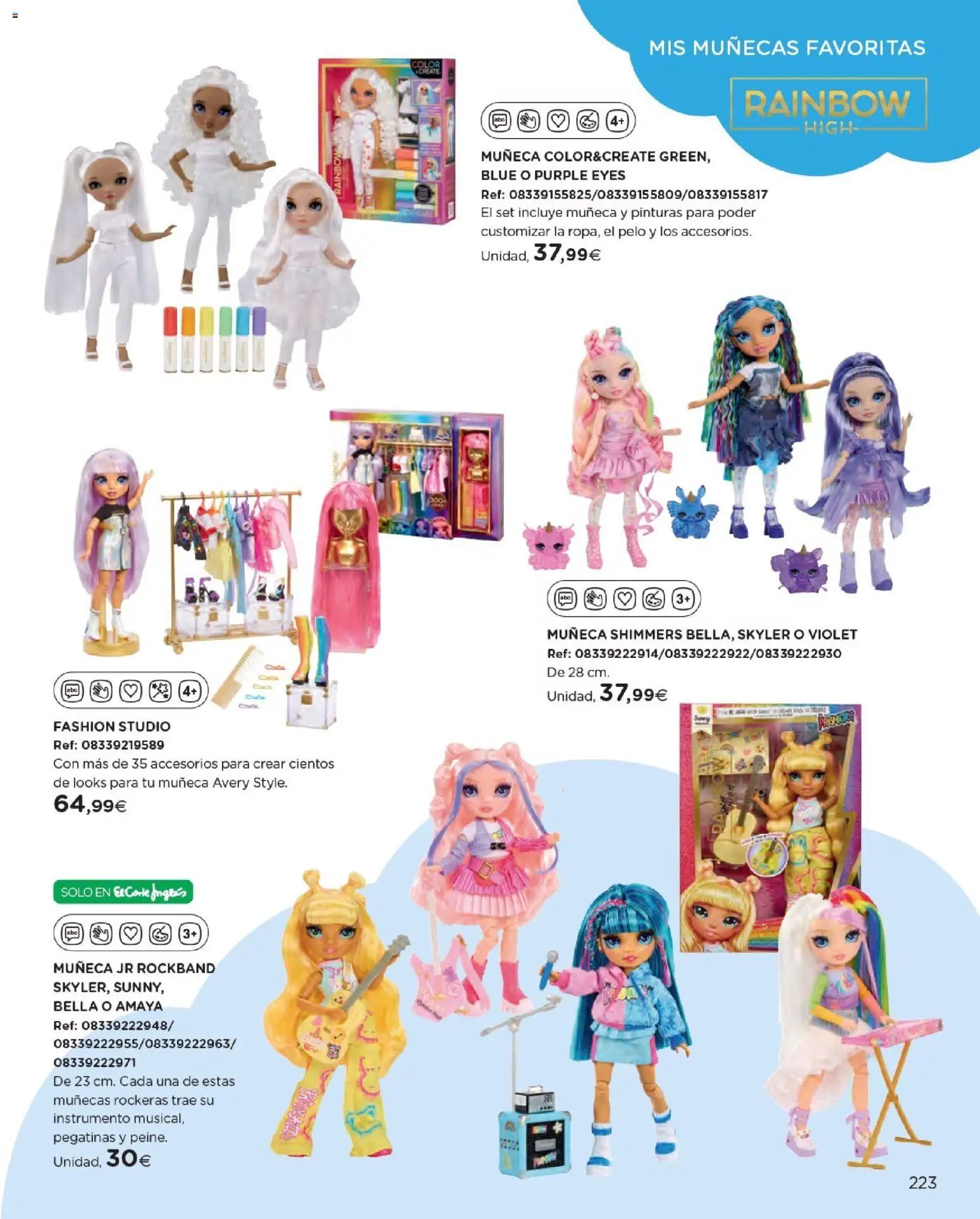 Nuevas ofertas de El Corte Inglés válidas en toda la República Mexicana desde el 27.10.2025. ¡Encuentra las mejores ofertas en El Corte Inglés catálogo Juguetes! | Página: 223