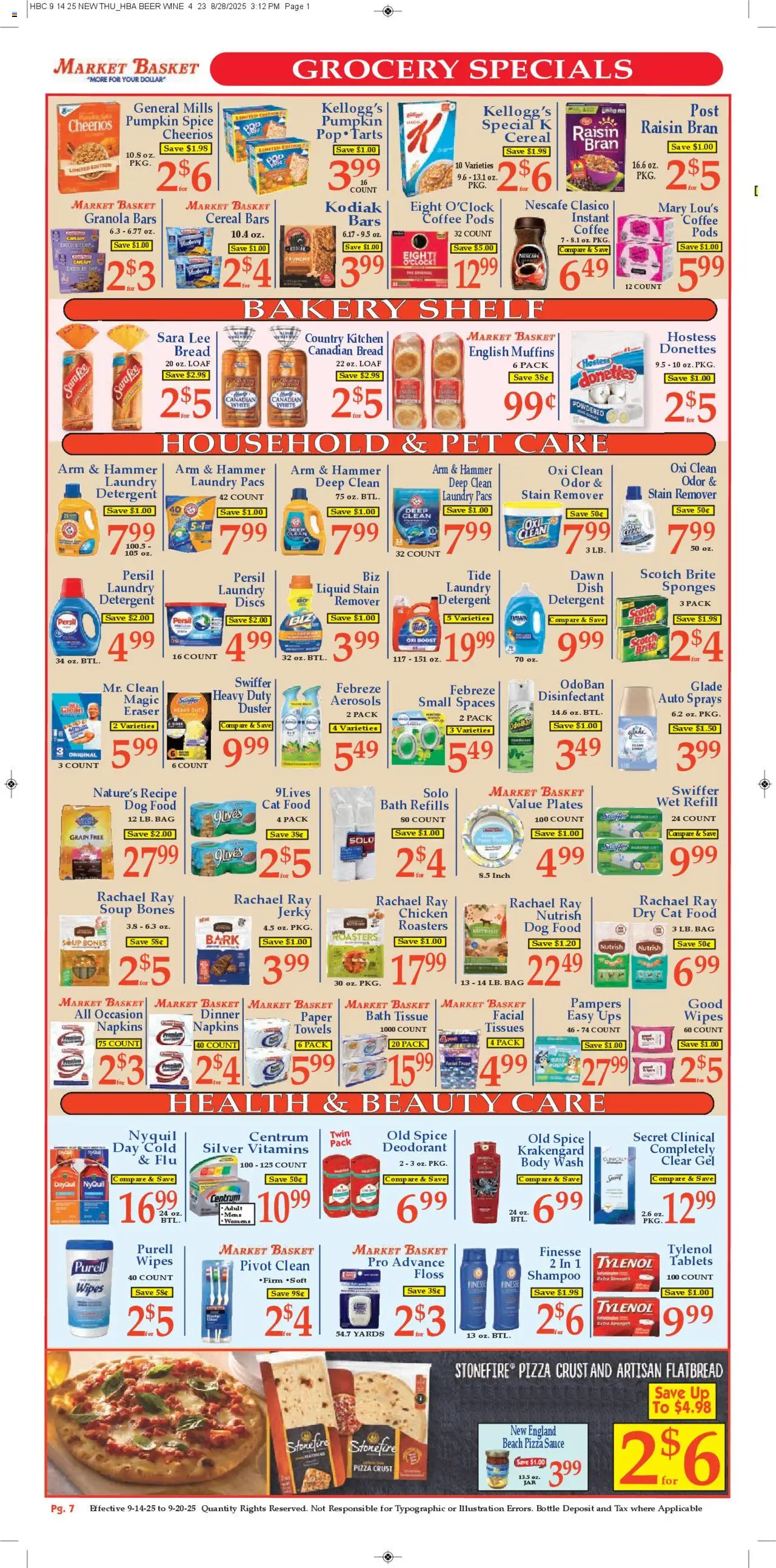 Market Basket Ad - valid from 14.09.2025 | Page: 7